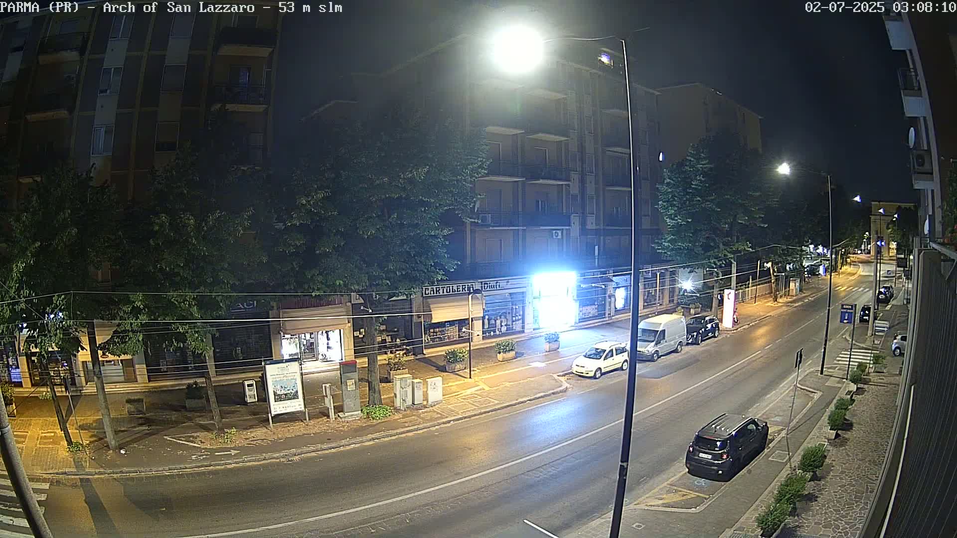 Parma, Arch Of San Lazzaro Live Cam - Emilia-Romagna, Italy