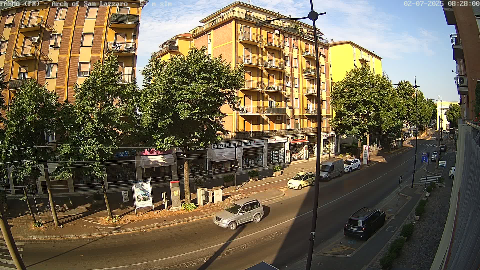 Parma, Arch Of San Lazzaro Live Cam - Emilia-Romagna, Italy