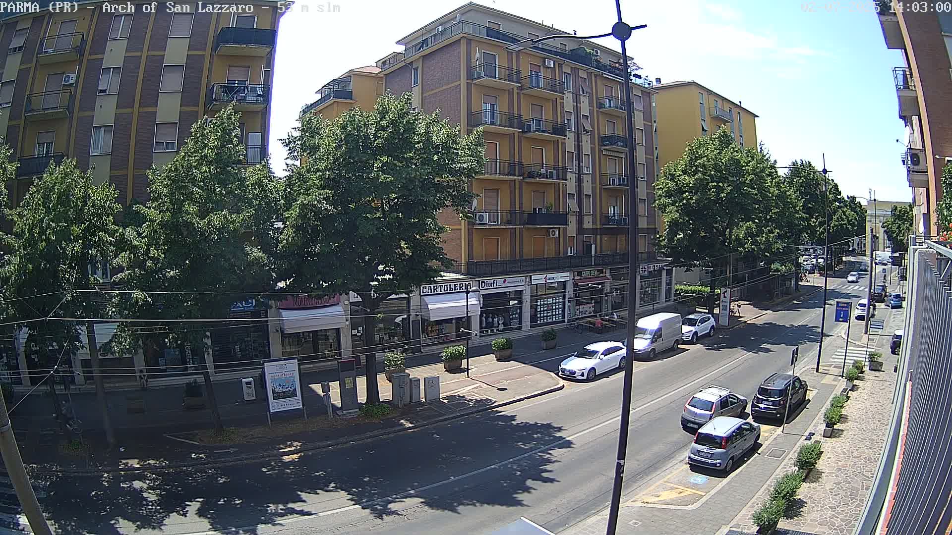 Parma, Arch Of San Lazzaro Live Cam - Emilia-Romagna, Italy