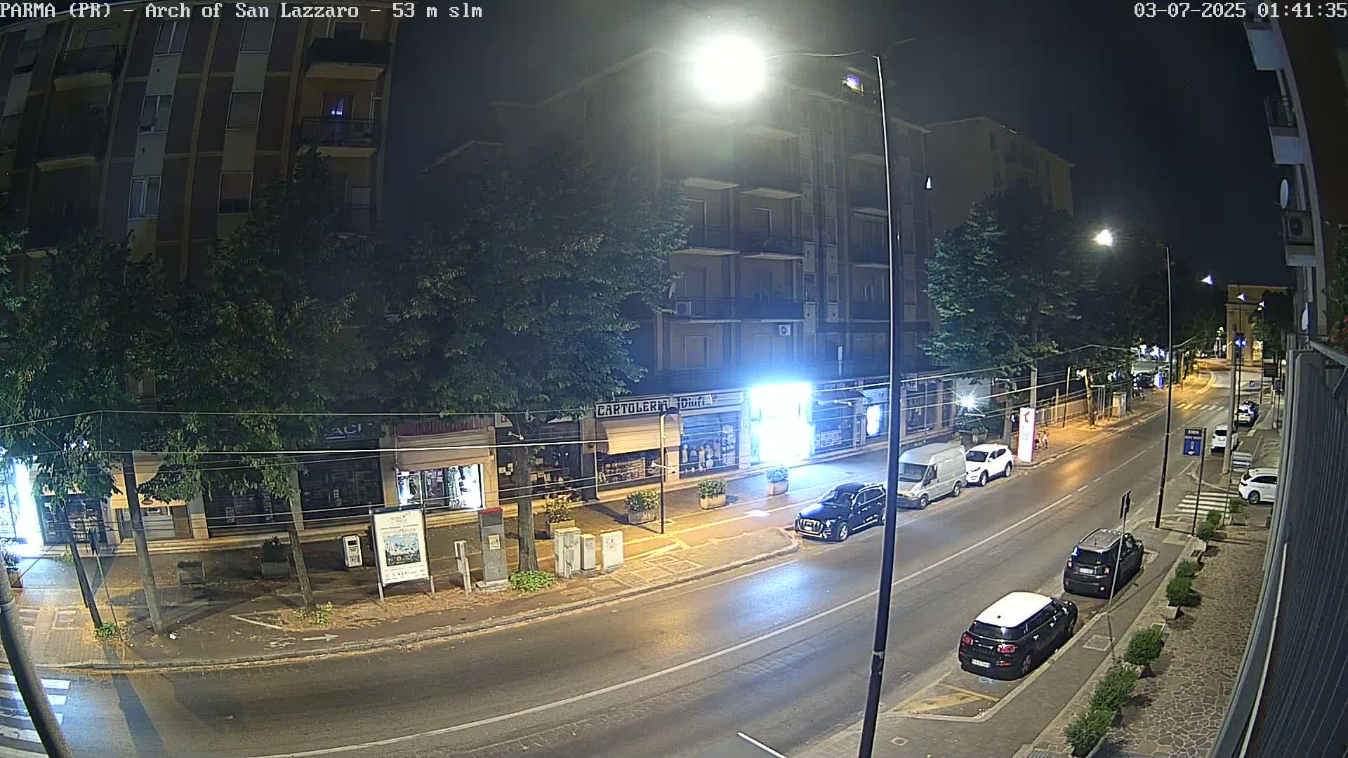 Parma, Arch Of San Lazzaro Live Cam - Emilia-Romagna, Italy