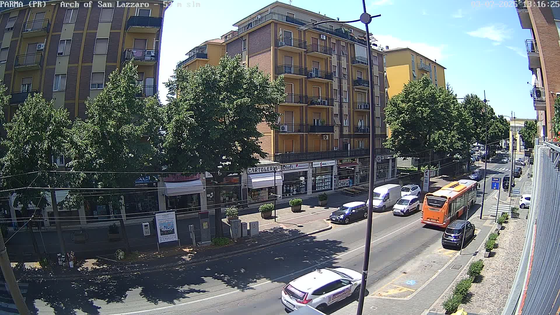 Parma, Arch Of San Lazzaro Live Cam - Emilia-Romagna, Italy