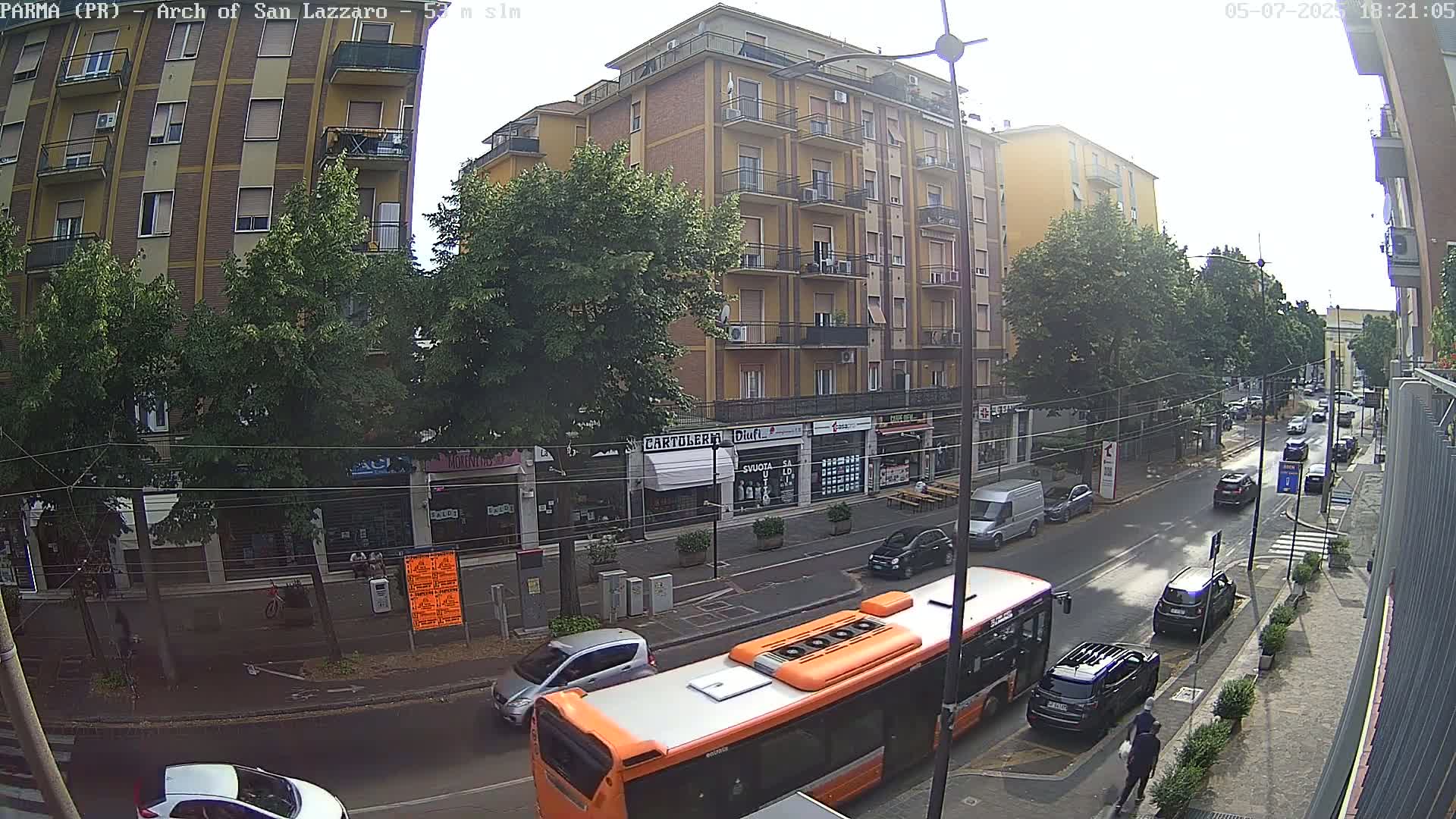 Parma, Arch Of San Lazzaro Live Cam - Emilia-Romagna, Italy