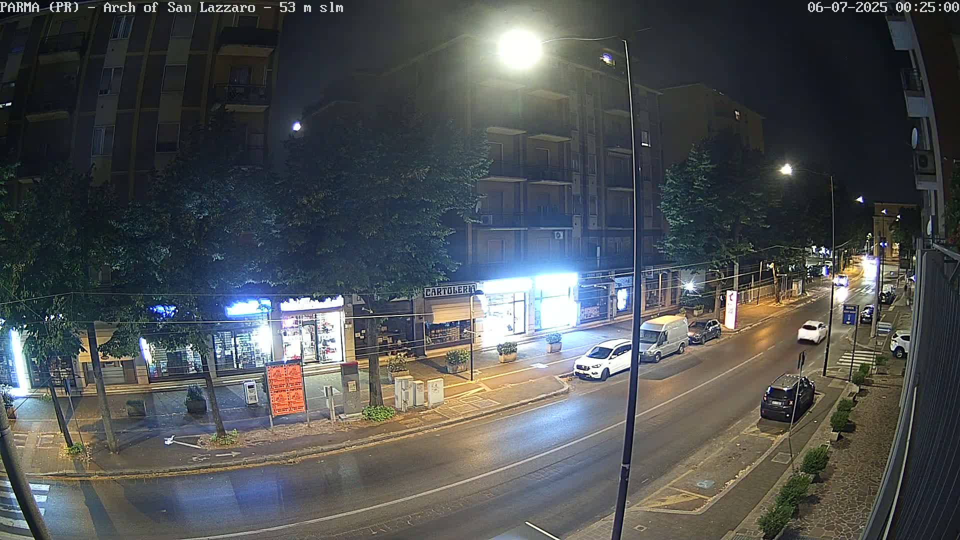 Parma, Arch Of San Lazzaro Live Cam - Emilia-Romagna, Italy