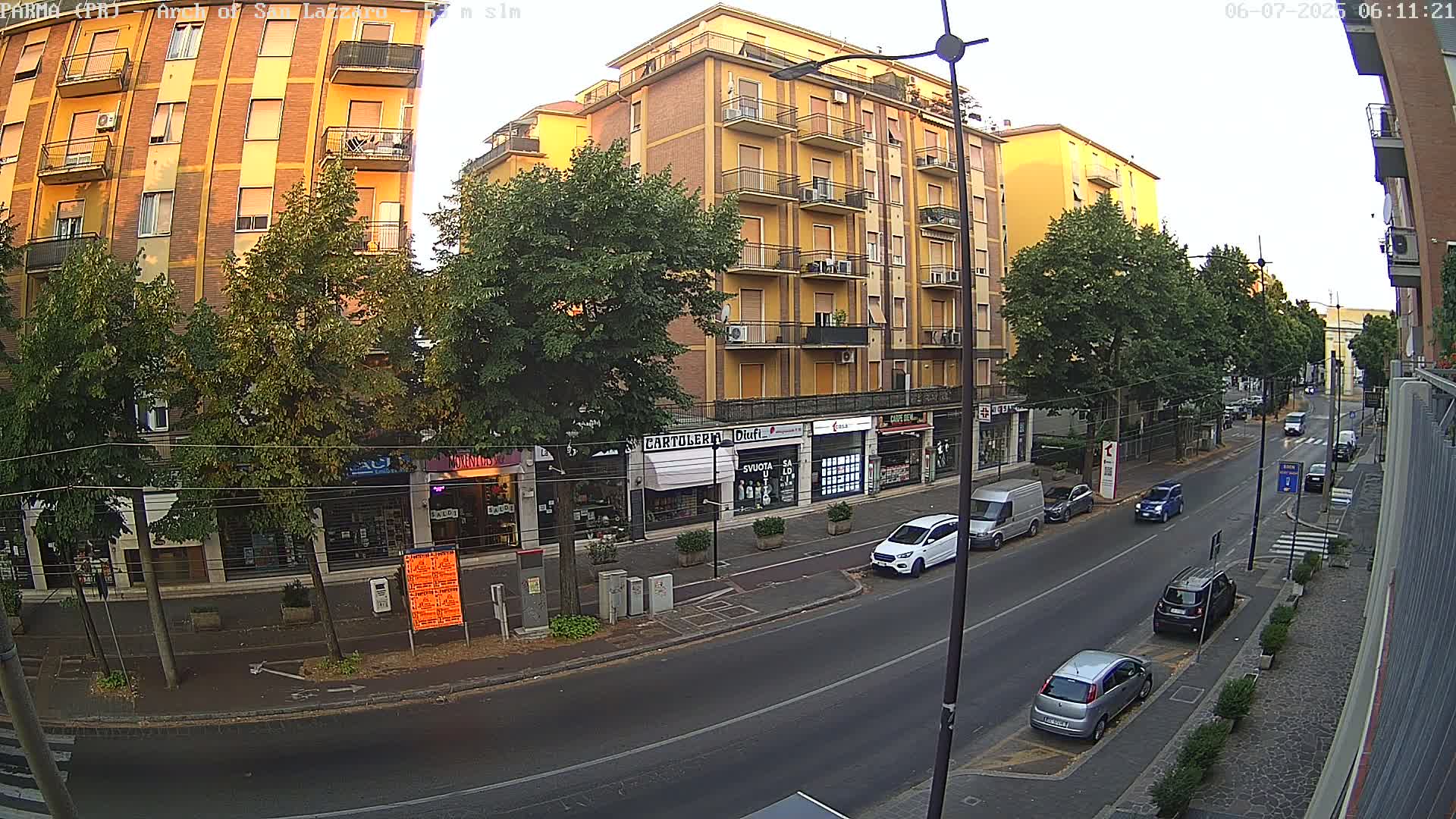 Parma, Arch Of San Lazzaro Live Cam - Emilia-Romagna, Italy