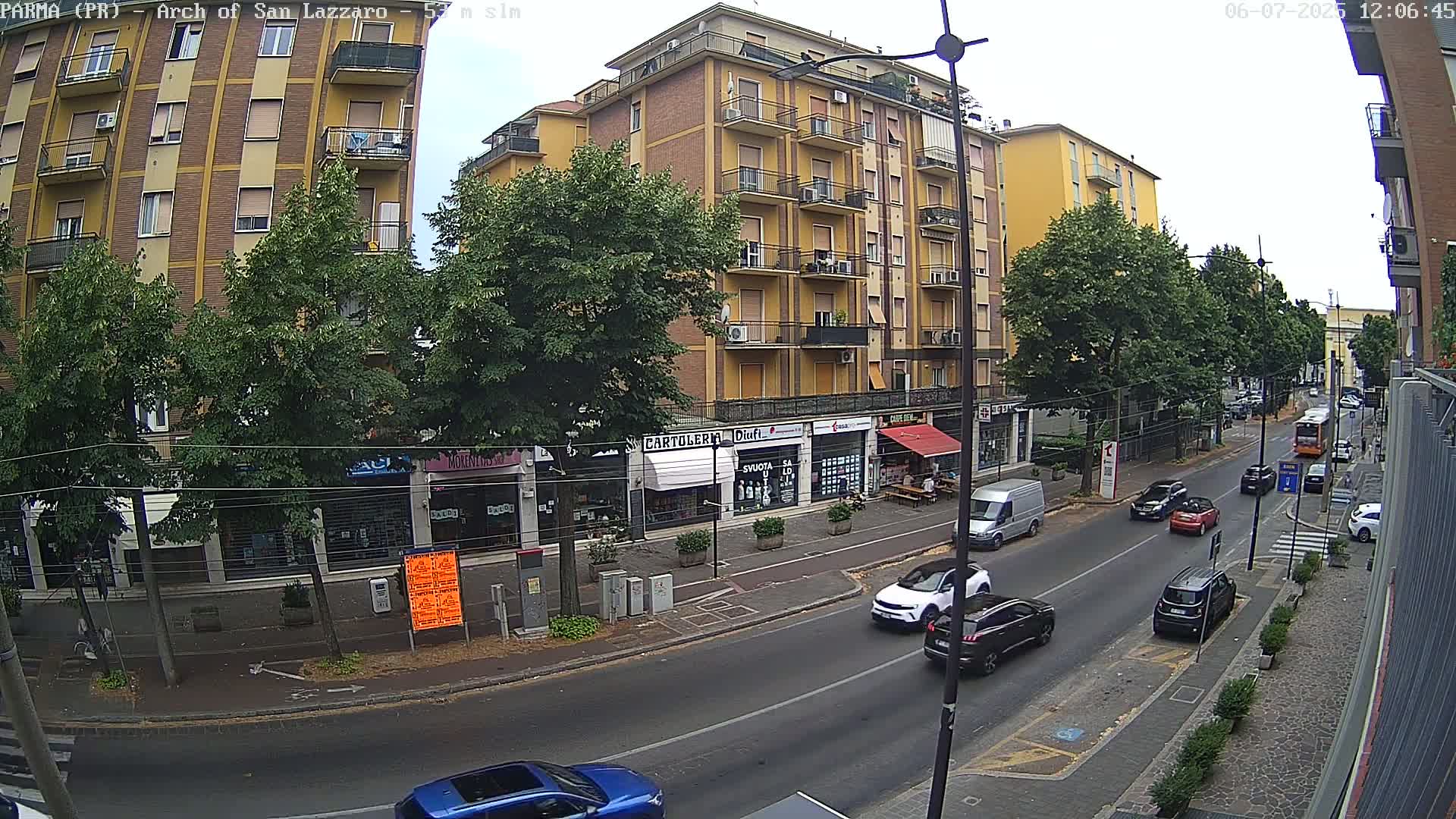 Parma, Arch Of San Lazzaro Live Cam - Emilia-Romagna, Italy