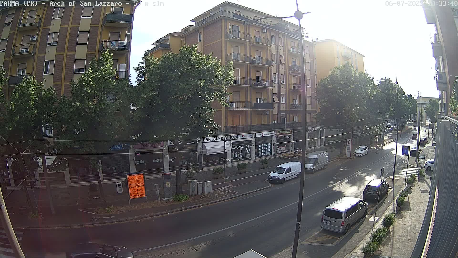 Parma, Arch Of San Lazzaro Live Cam - Emilia-Romagna, Italy