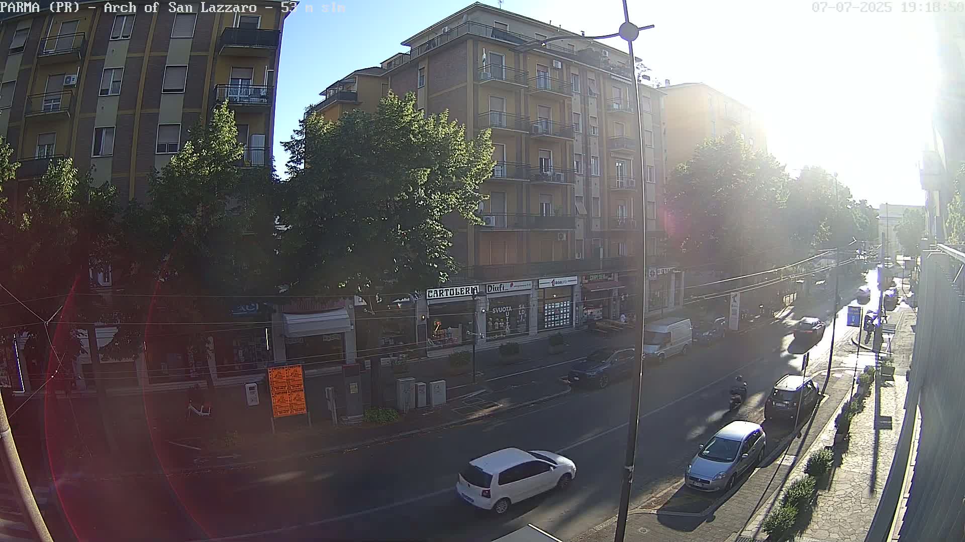 Parma, Arch Of San Lazzaro Live Cam - Emilia-Romagna, Italy
