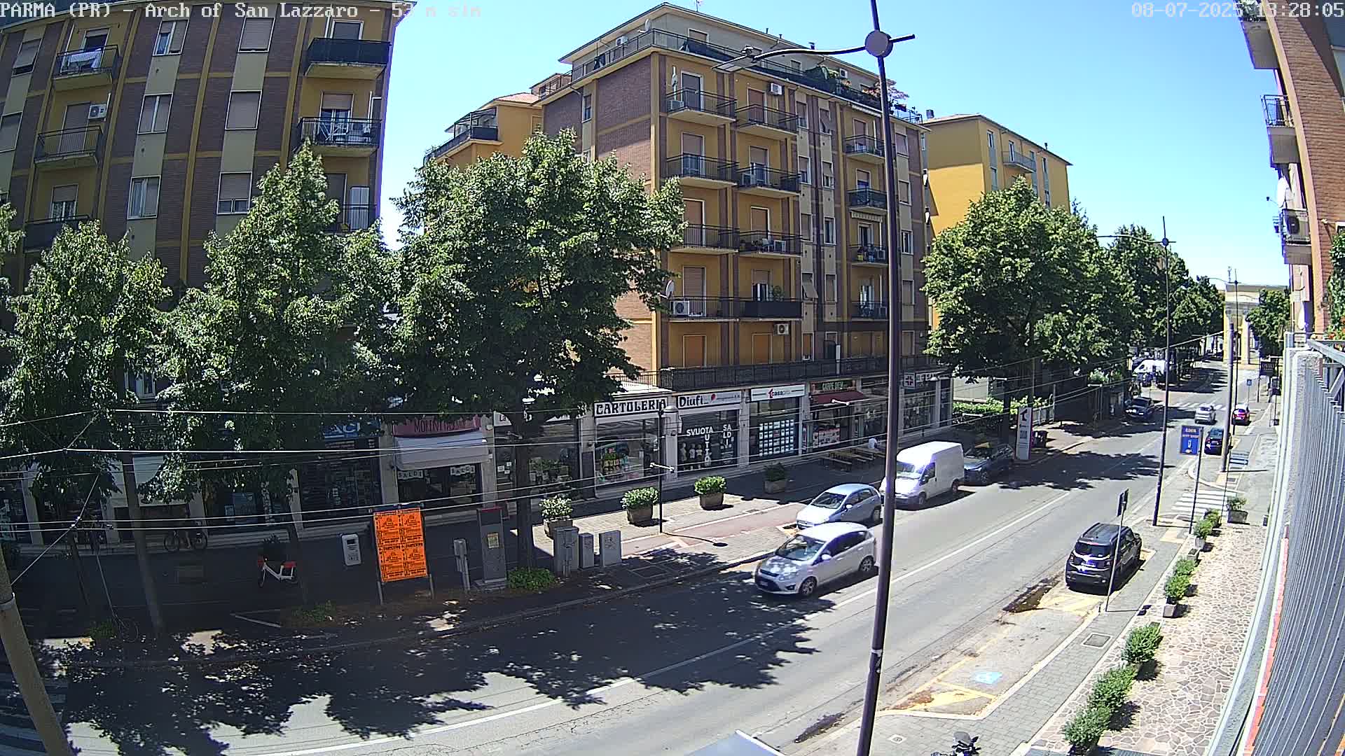 Parma, Arch Of San Lazzaro Live Cam - Emilia-Romagna, Italy