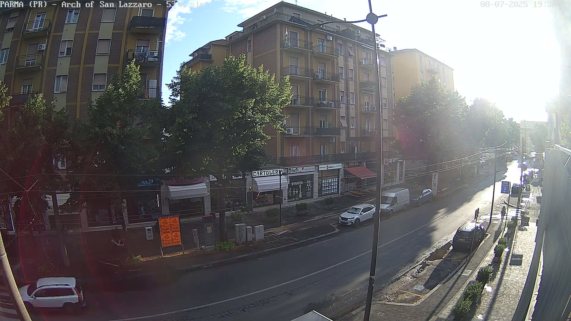 Parma, Arch Of San Lazzaro Live Cam - Emilia-Romagna, Italy