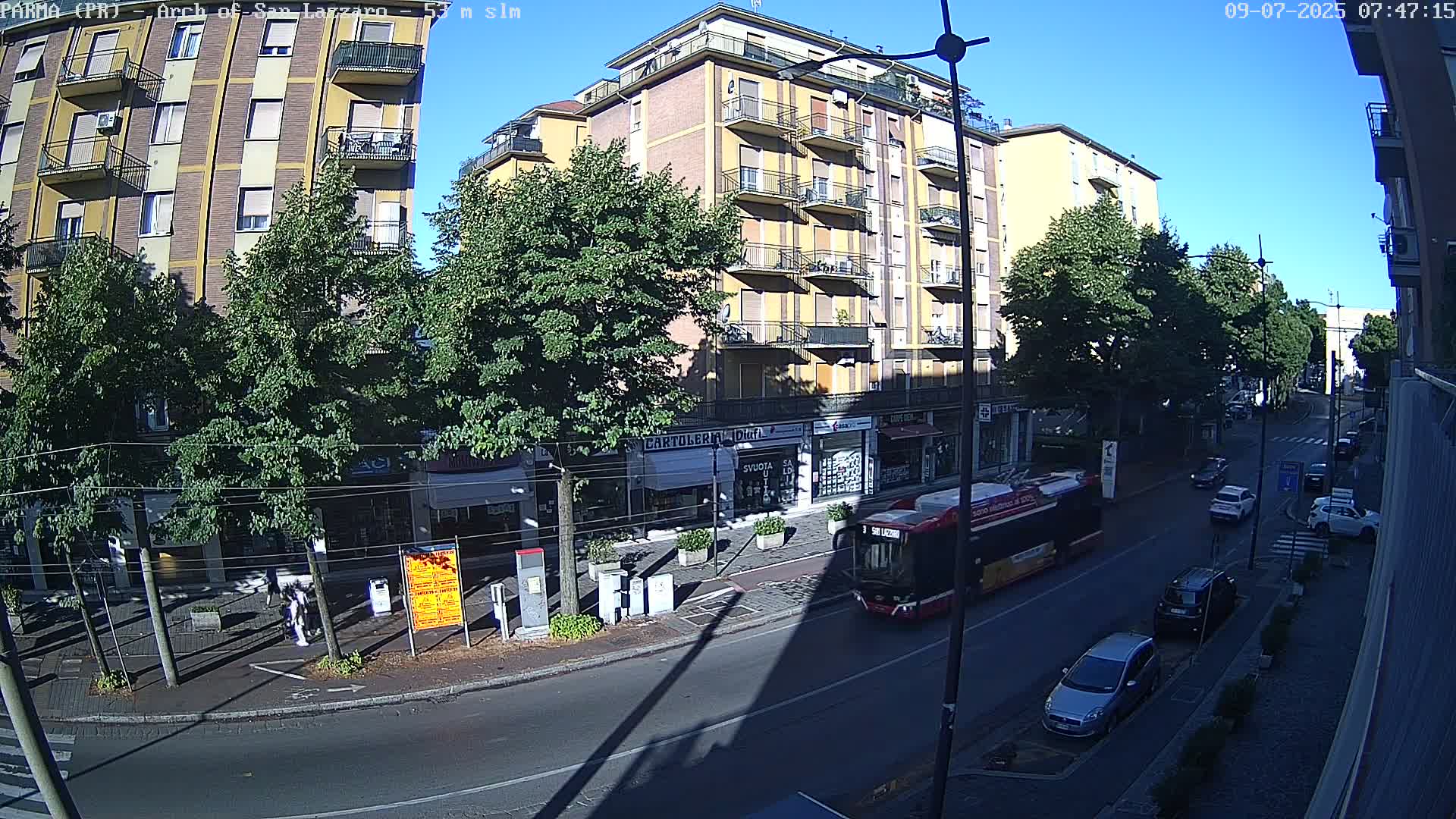 Parma, Arch Of San Lazzaro Live Cam - Emilia-Romagna, Italy