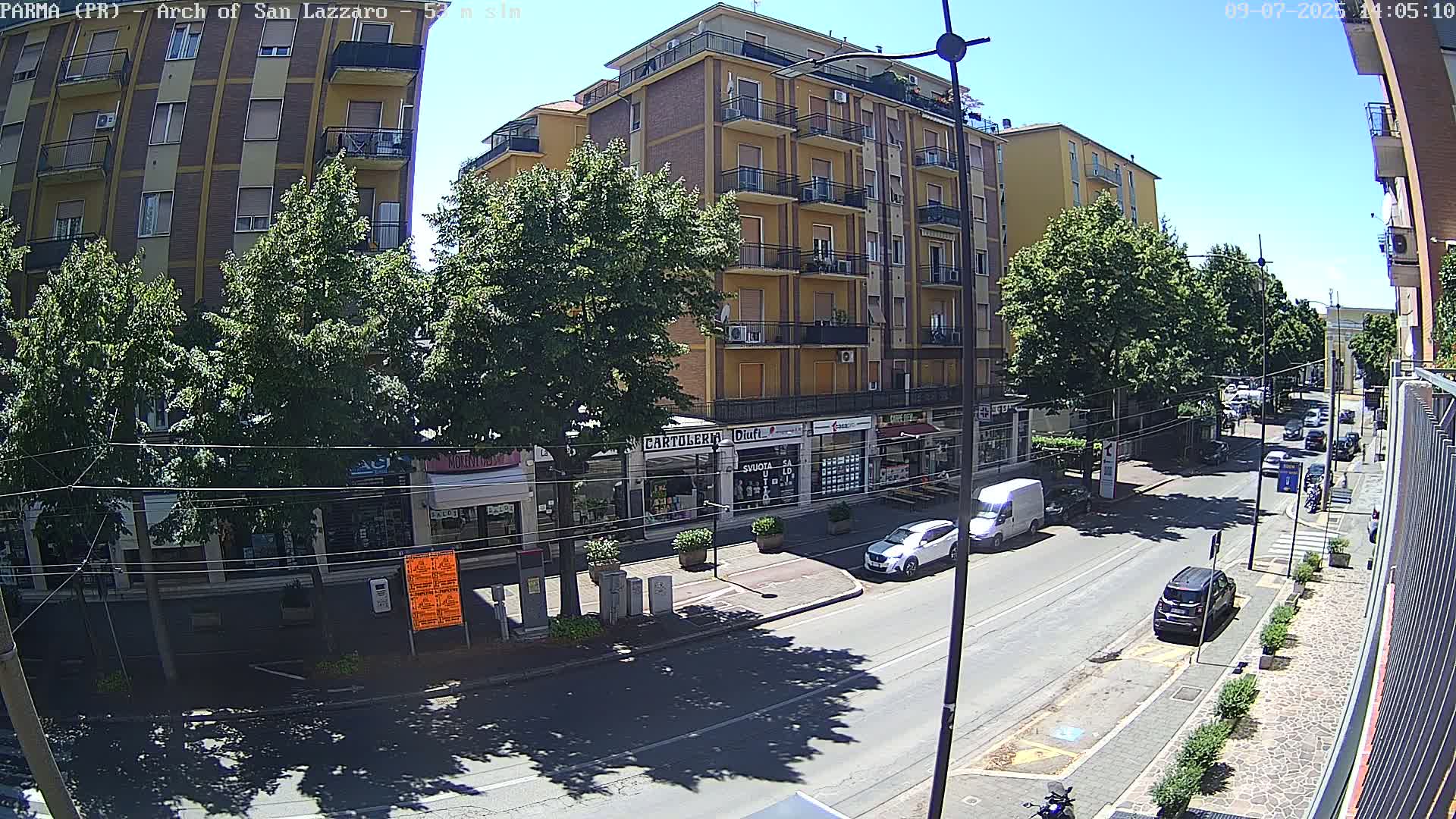 Parma, Arch Of San Lazzaro Live Cam - Emilia-Romagna, Italy