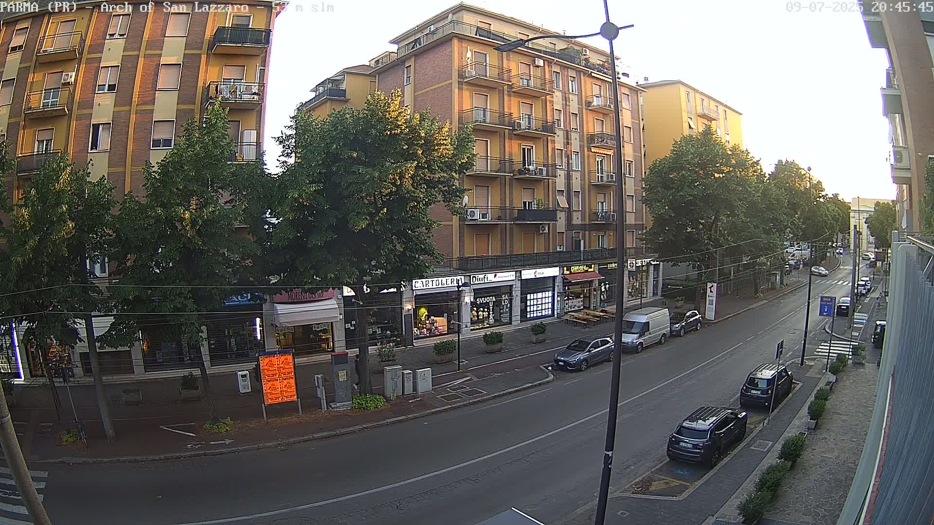 Parma, Arch Of San Lazzaro Live Cam - Emilia-Romagna, Italy