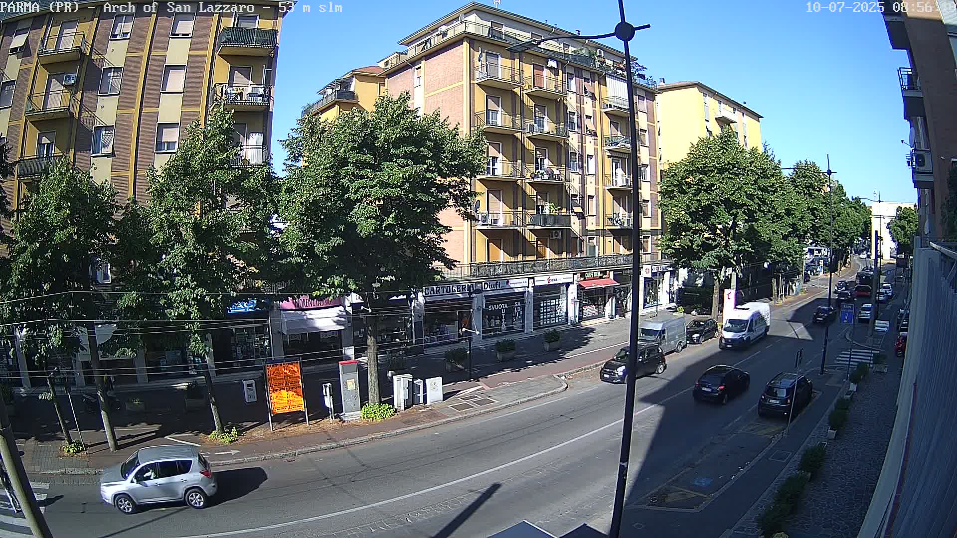 Parma, Arch Of San Lazzaro Live Cam - Emilia-Romagna, Italy