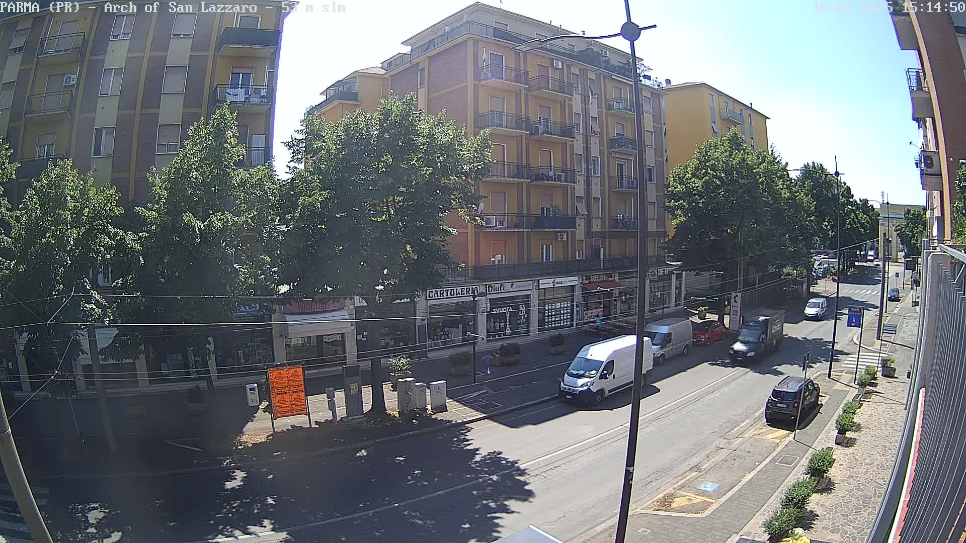Parma, Arch Of San Lazzaro Live Cam - Emilia-Romagna, Italy