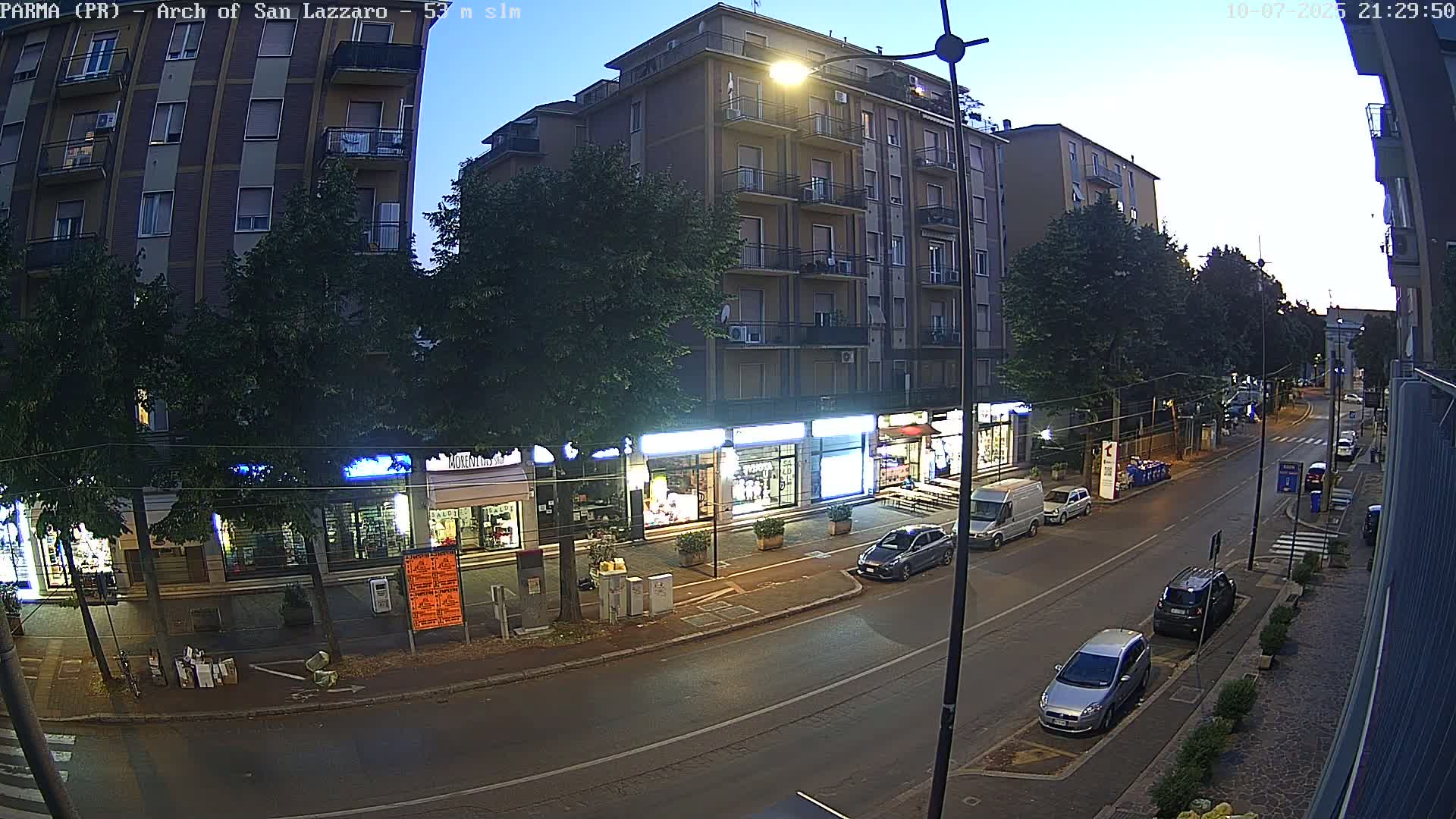 Parma, Arch Of San Lazzaro Live Cam - Emilia-Romagna, Italy