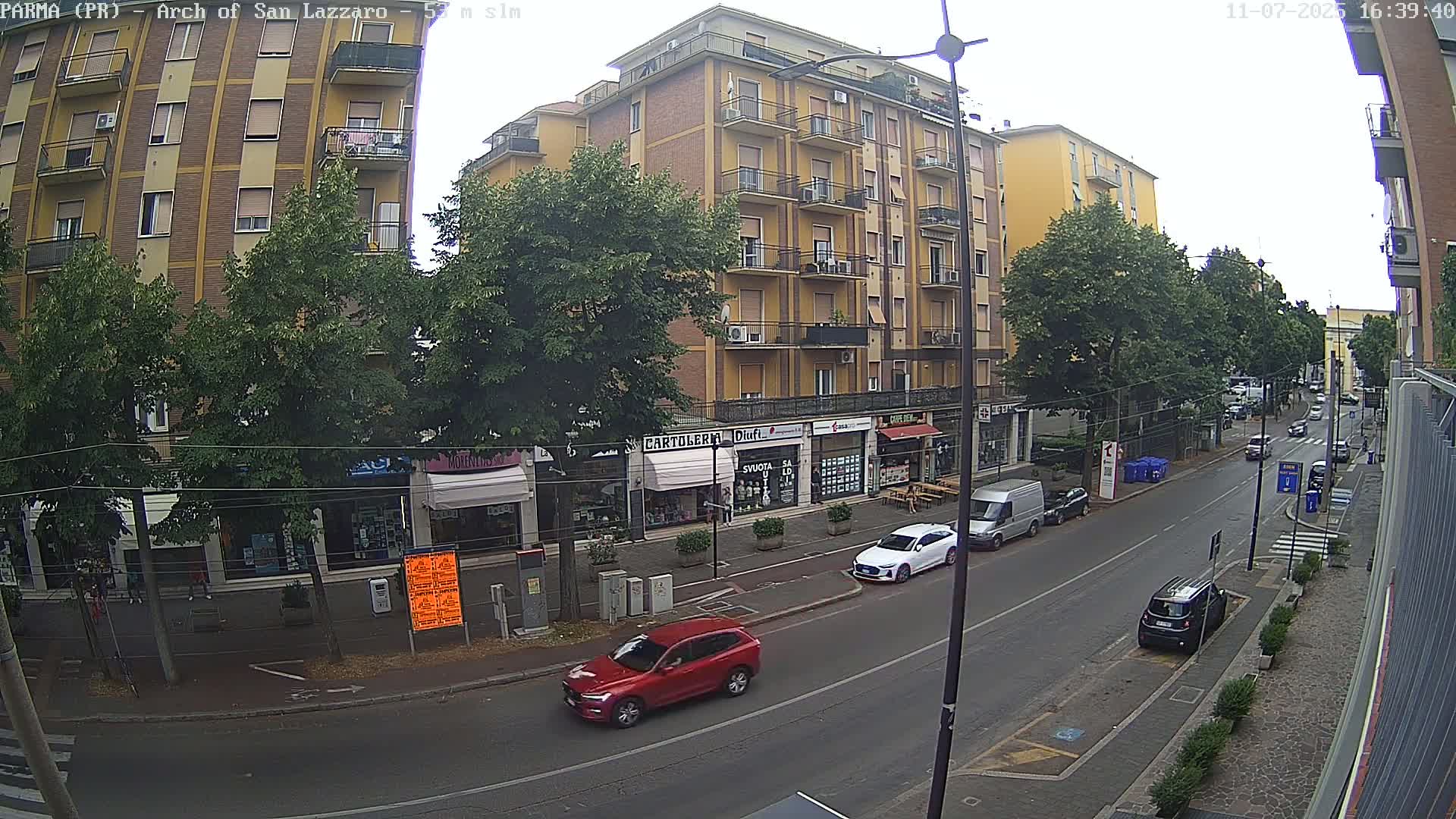 Parma, Arch Of San Lazzaro Live Cam - Emilia-Romagna, Italy