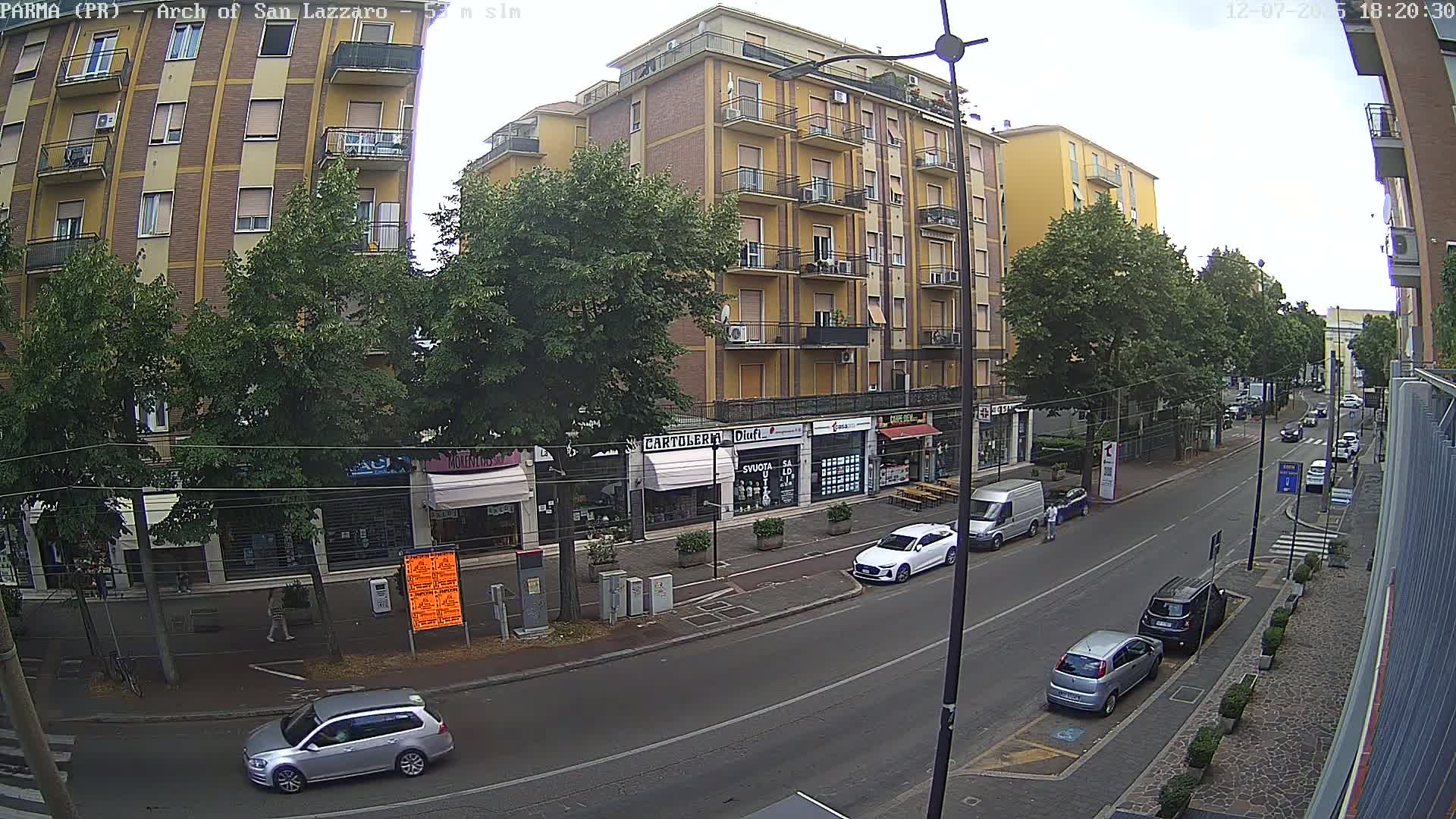 Parma, Arch Of San Lazzaro Live Cam - Emilia-Romagna, Italy