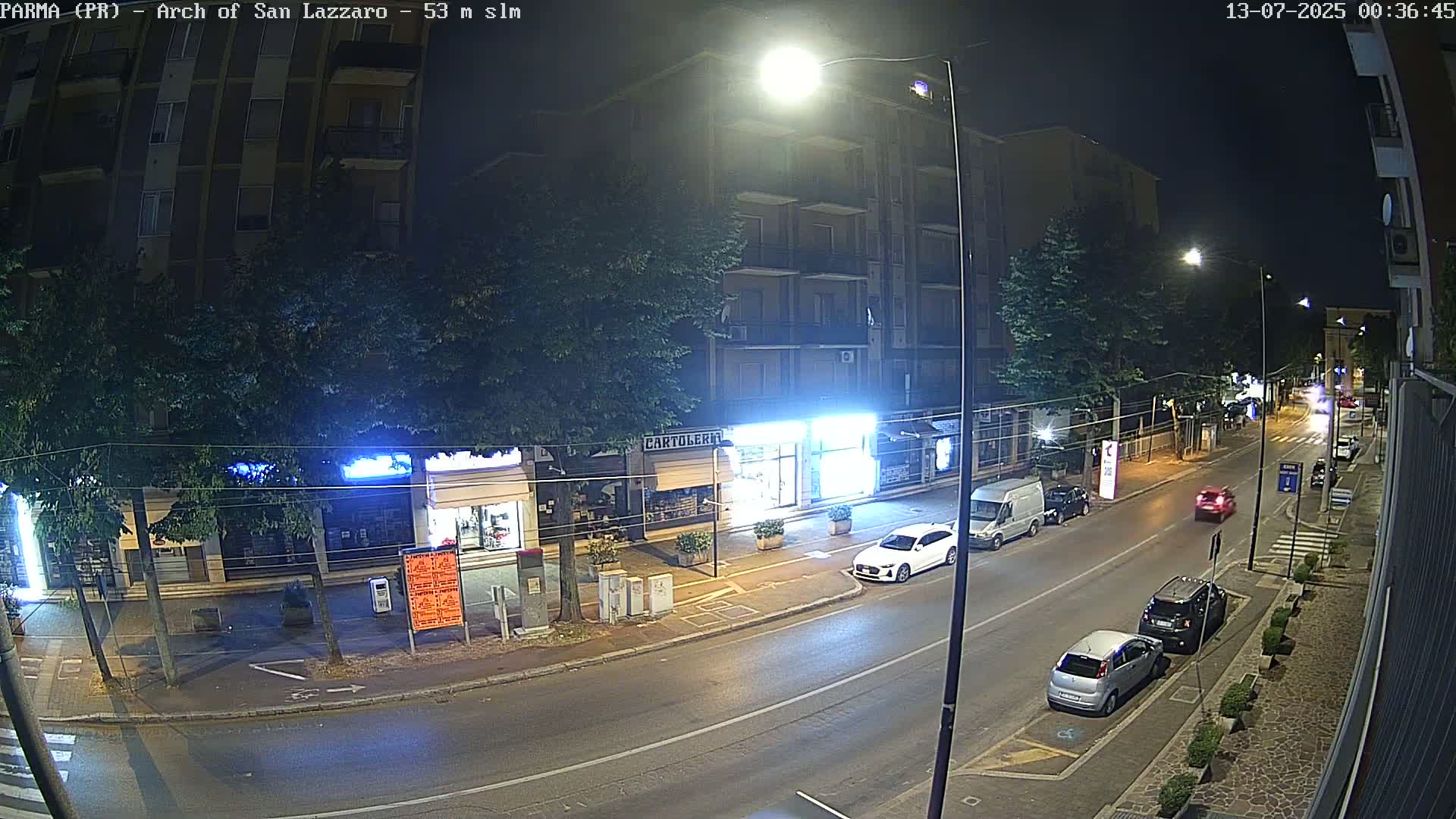 Parma, Arch Of San Lazzaro Live Cam - Emilia-Romagna, Italy