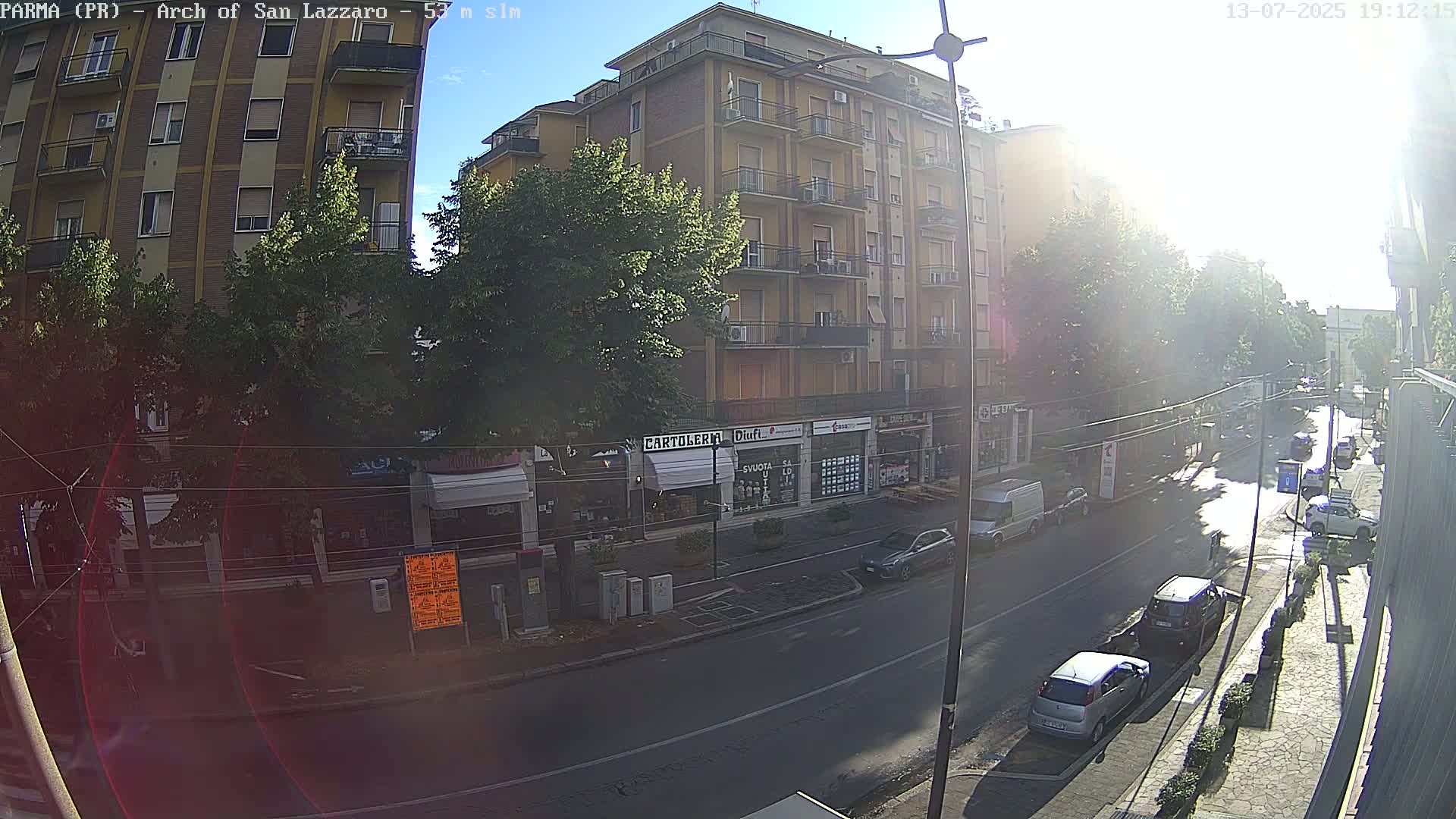 Parma, Arch Of San Lazzaro Live Cam - Emilia-Romagna, Italy