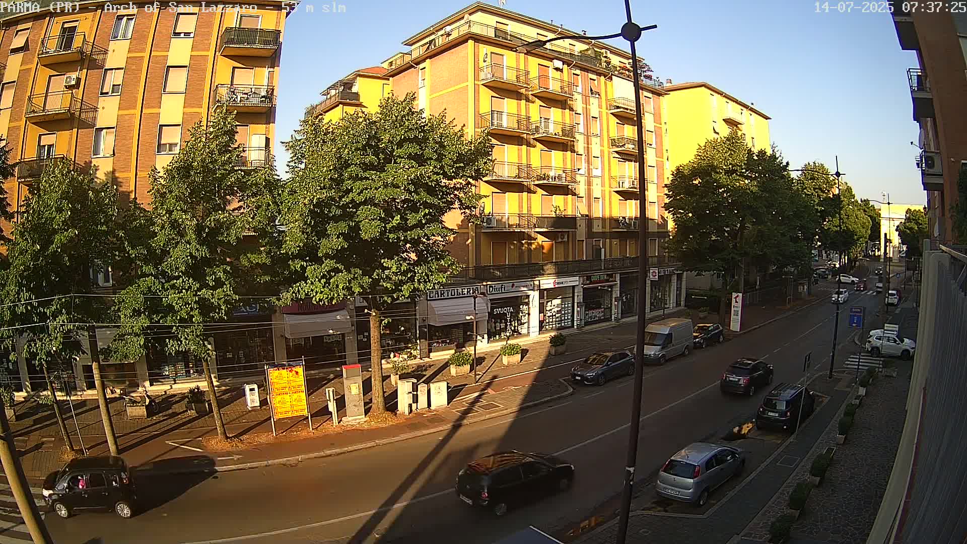 Parma, Arch Of San Lazzaro Live Cam - Emilia-Romagna, Italy