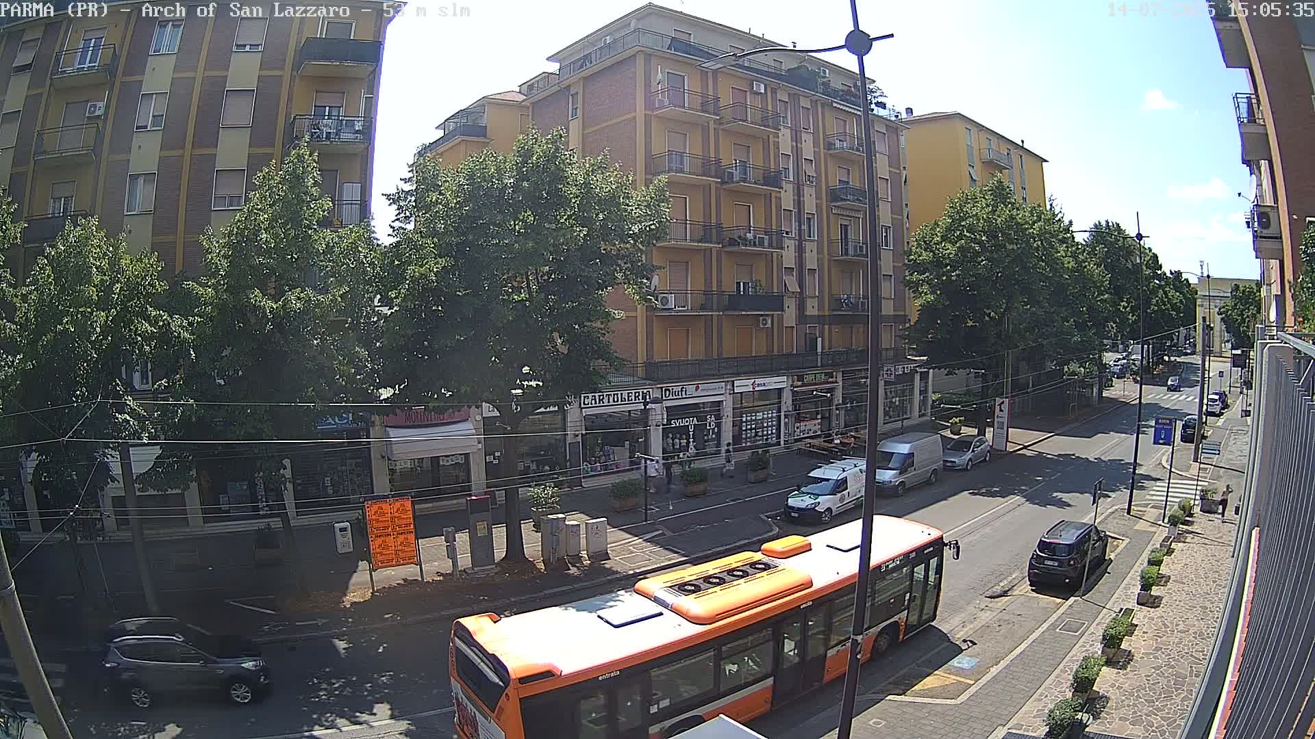 Parma, Arch Of San Lazzaro Live Cam - Emilia-Romagna, Italy