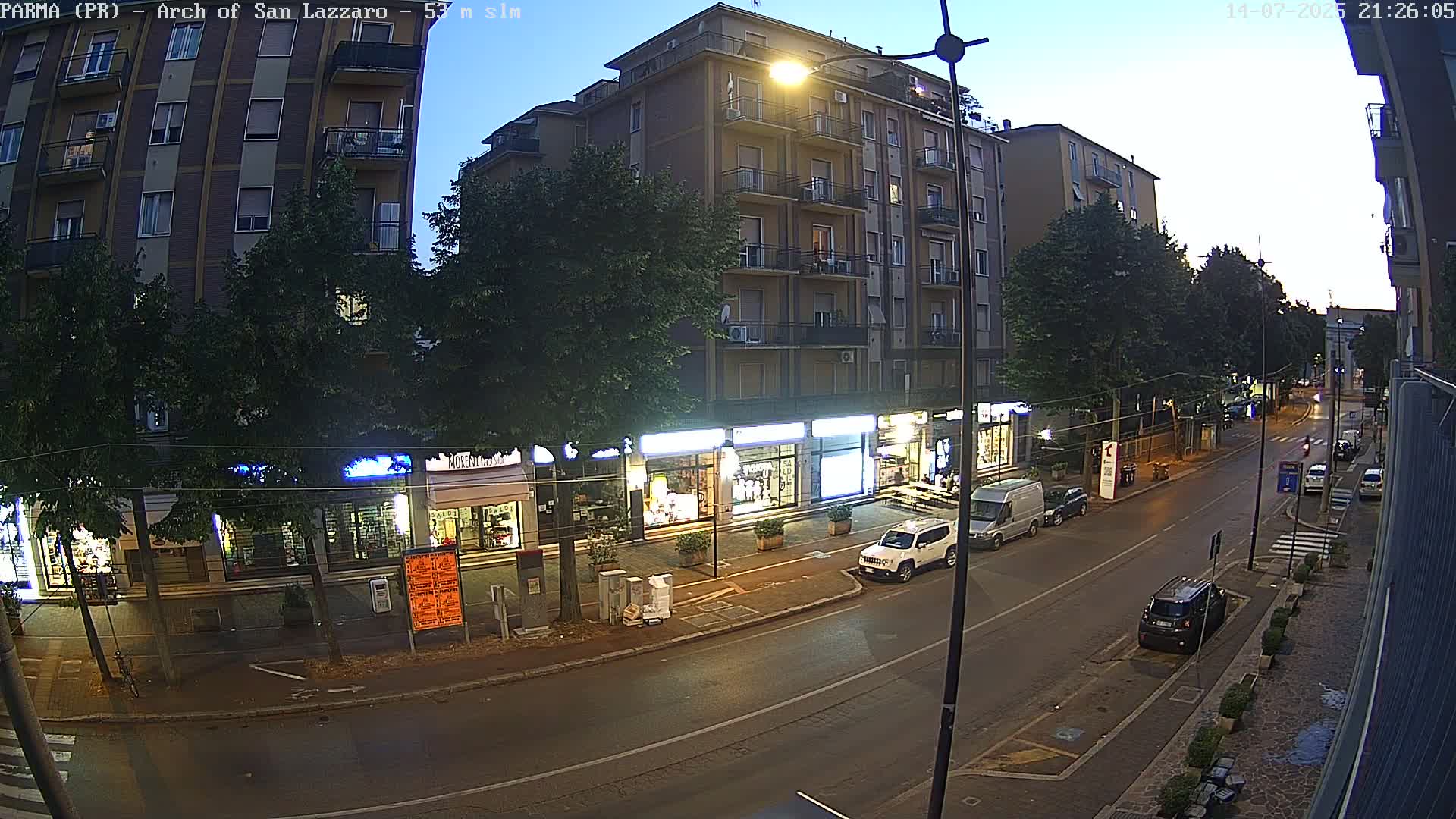 Parma, Arch Of San Lazzaro Live Cam - Emilia-Romagna, Italy