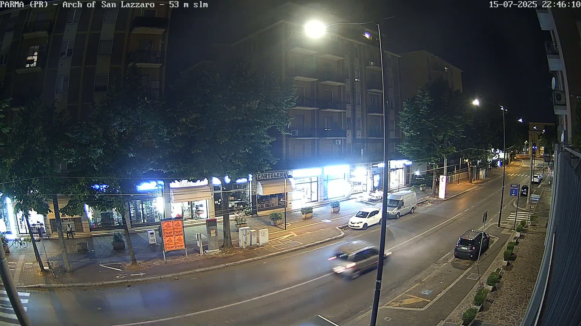 Parma, Arch Of San Lazzaro Live Cam - Emilia-Romagna, Italy