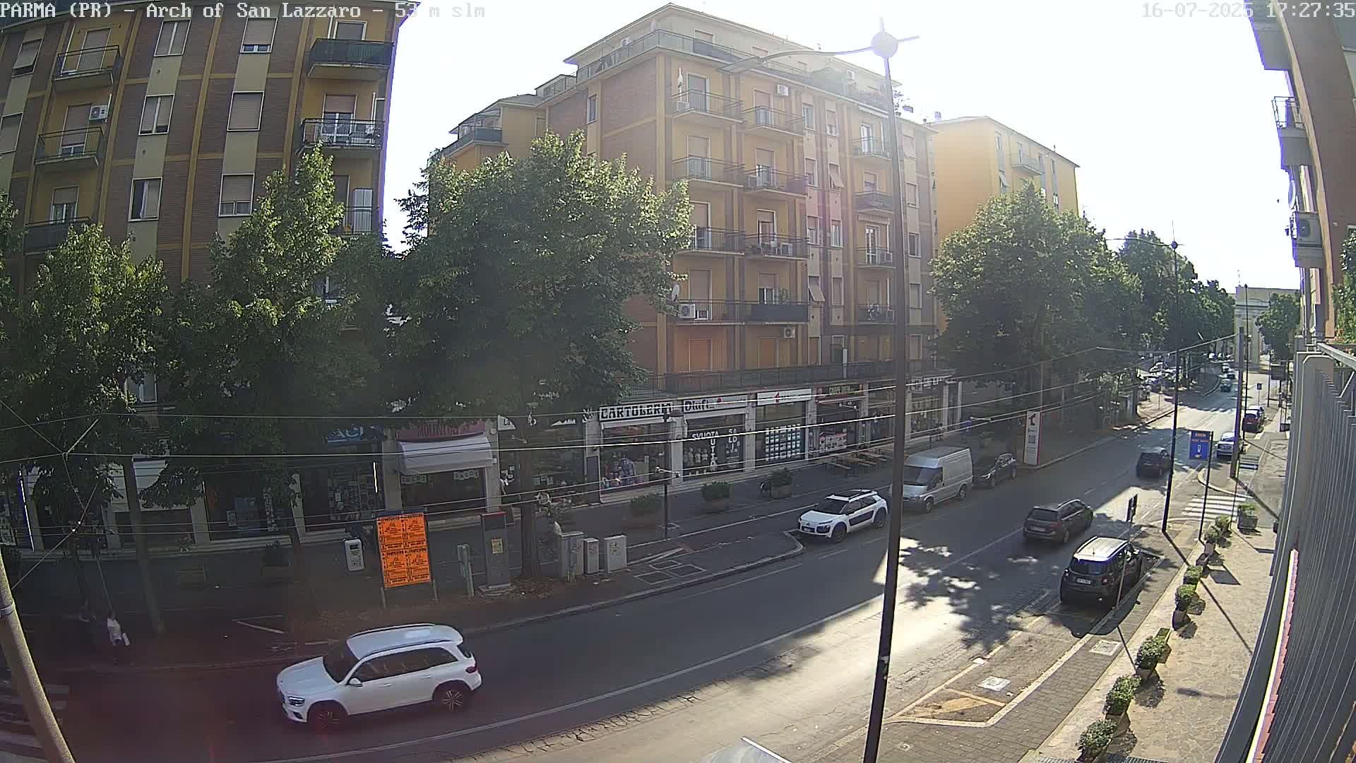 Parma, Arch Of San Lazzaro Live Cam - Emilia-Romagna, Italy