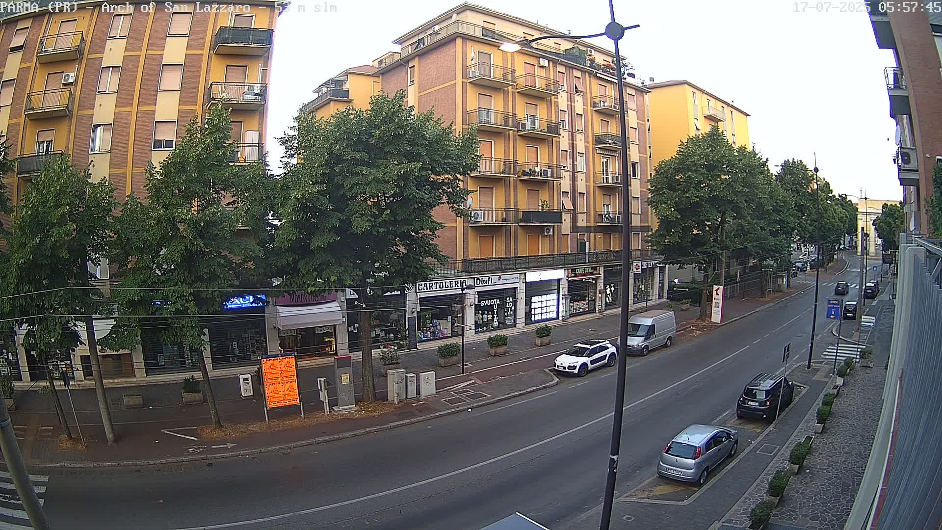 Parma, Arch Of San Lazzaro Live Cam - Emilia-Romagna, Italy