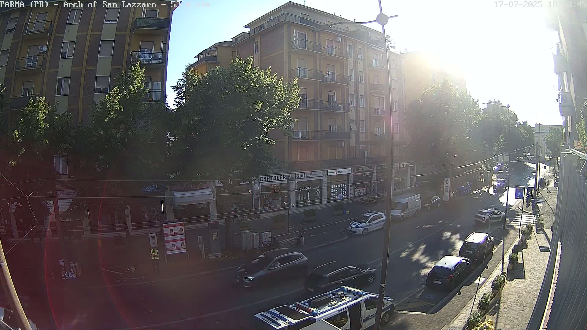 Parma, Arch Of San Lazzaro Live Cam - Emilia-Romagna, Italy