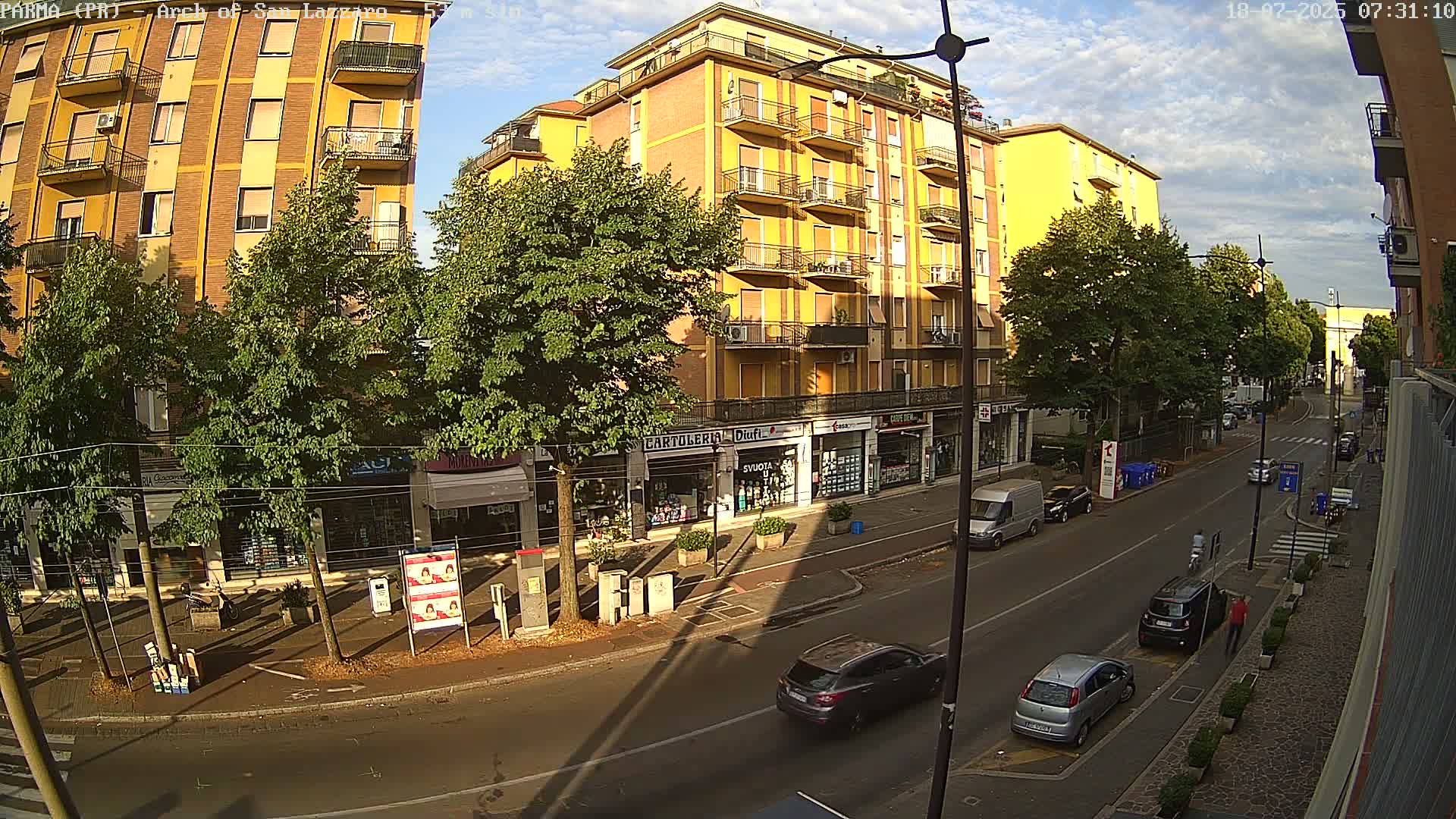 Parma, Arch Of San Lazzaro Live Cam - Emilia-Romagna, Italy