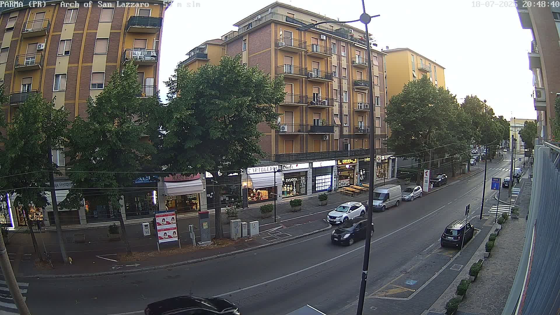 Parma, Arch Of San Lazzaro Live Cam - Emilia-Romagna, Italy