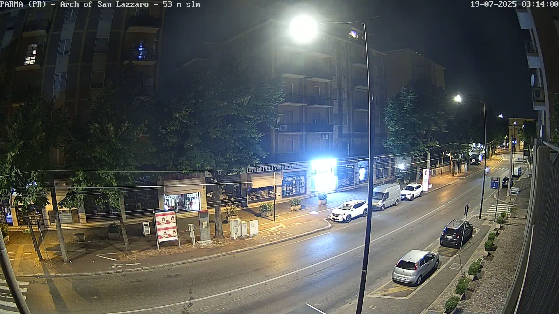 Parma, Arch Of San Lazzaro Live Cam - Emilia-Romagna, Italy