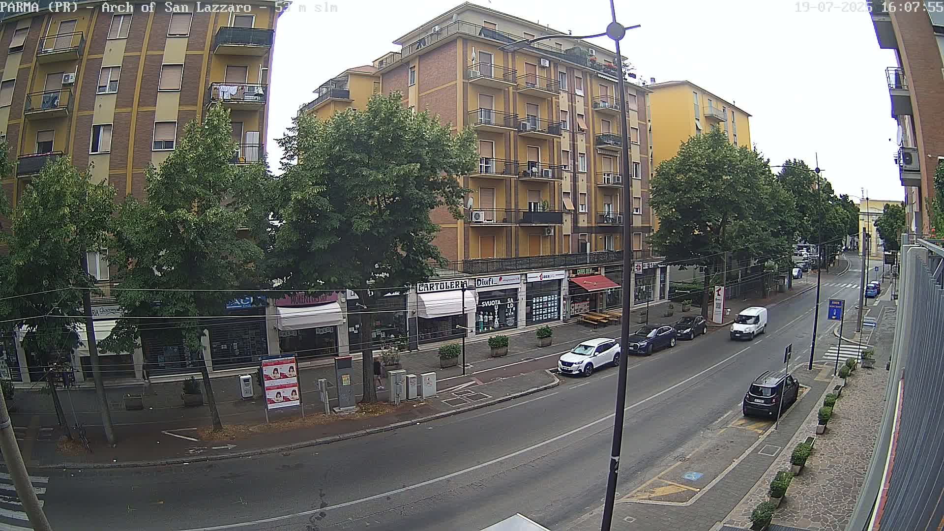 Parma, Arch Of San Lazzaro Live Cam - Emilia-Romagna, Italy