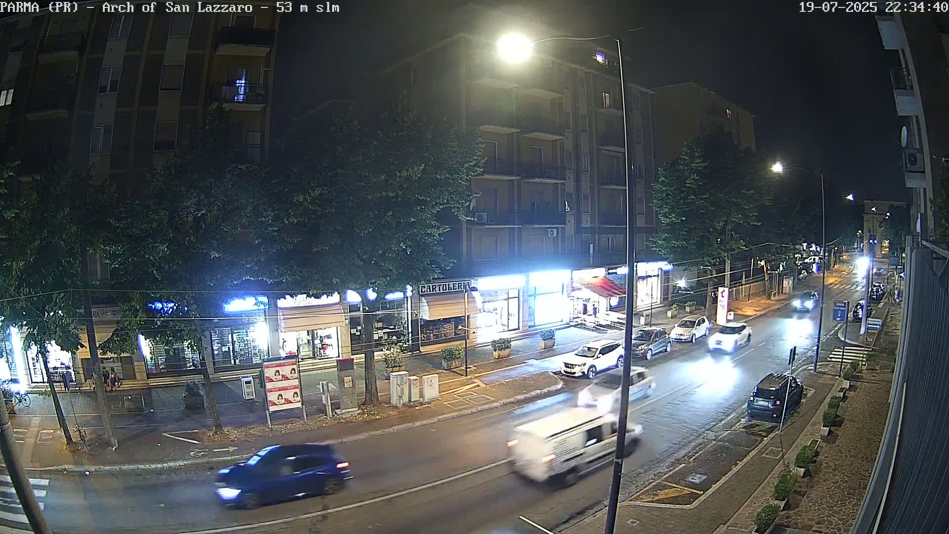 Parma, Arch Of San Lazzaro Live Cam - Emilia-Romagna, Italy