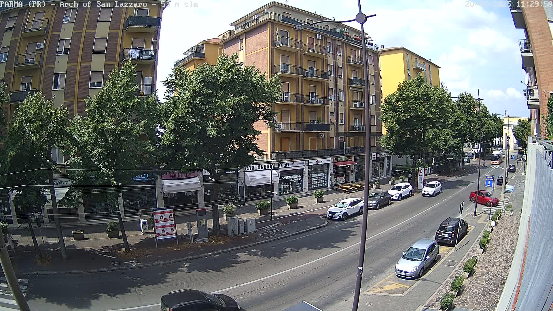 Parma, Arch Of San Lazzaro Live Cam - Emilia-Romagna, Italy