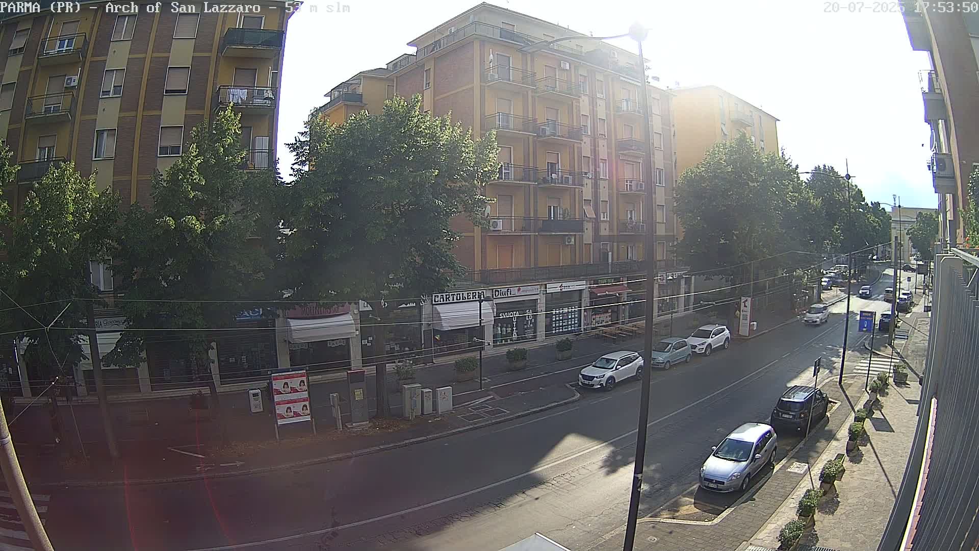 Parma, Arch Of San Lazzaro Live Cam - Emilia-Romagna, Italy