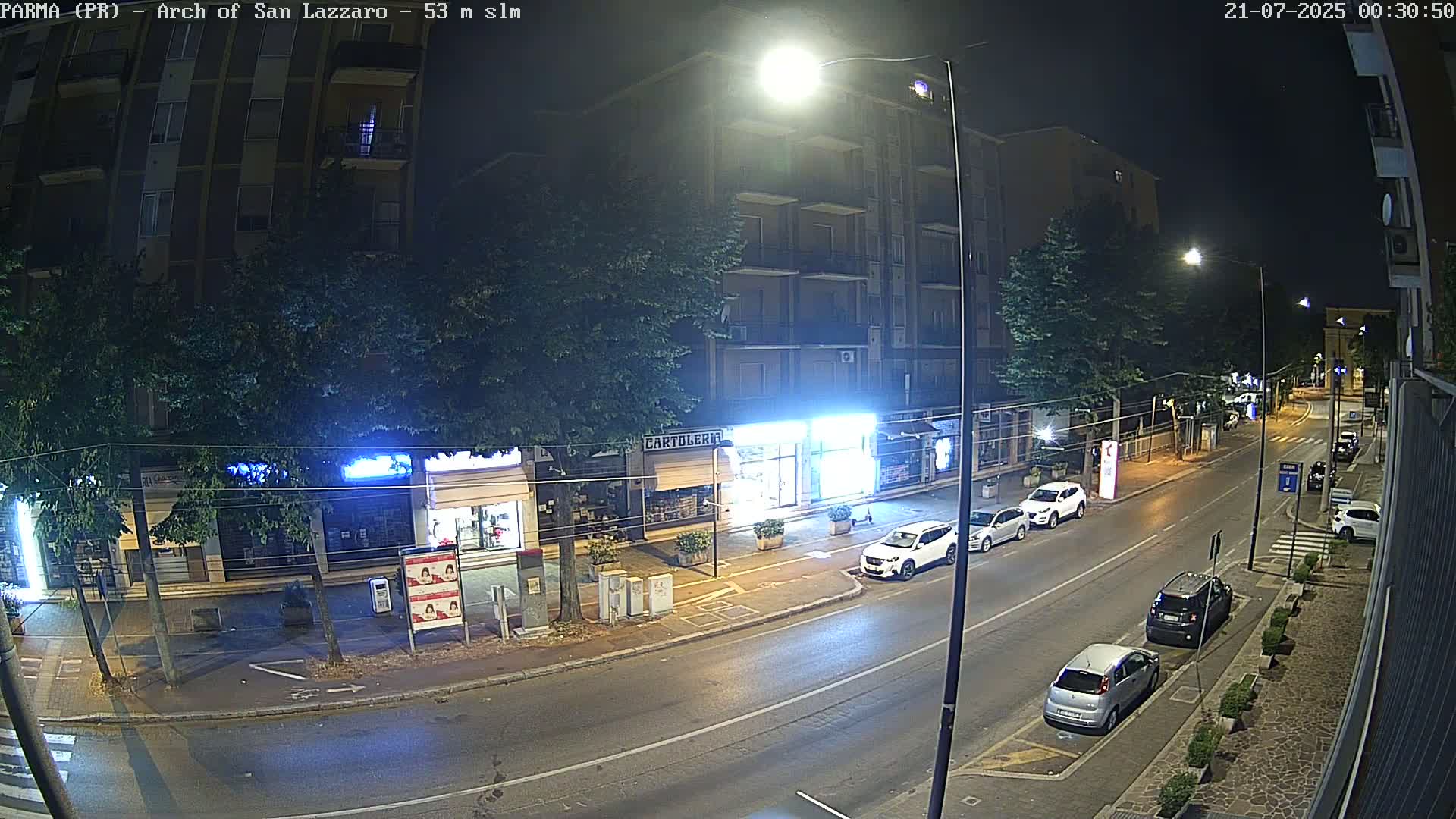 Parma, Arch Of San Lazzaro Live Cam - Emilia-Romagna, Italy