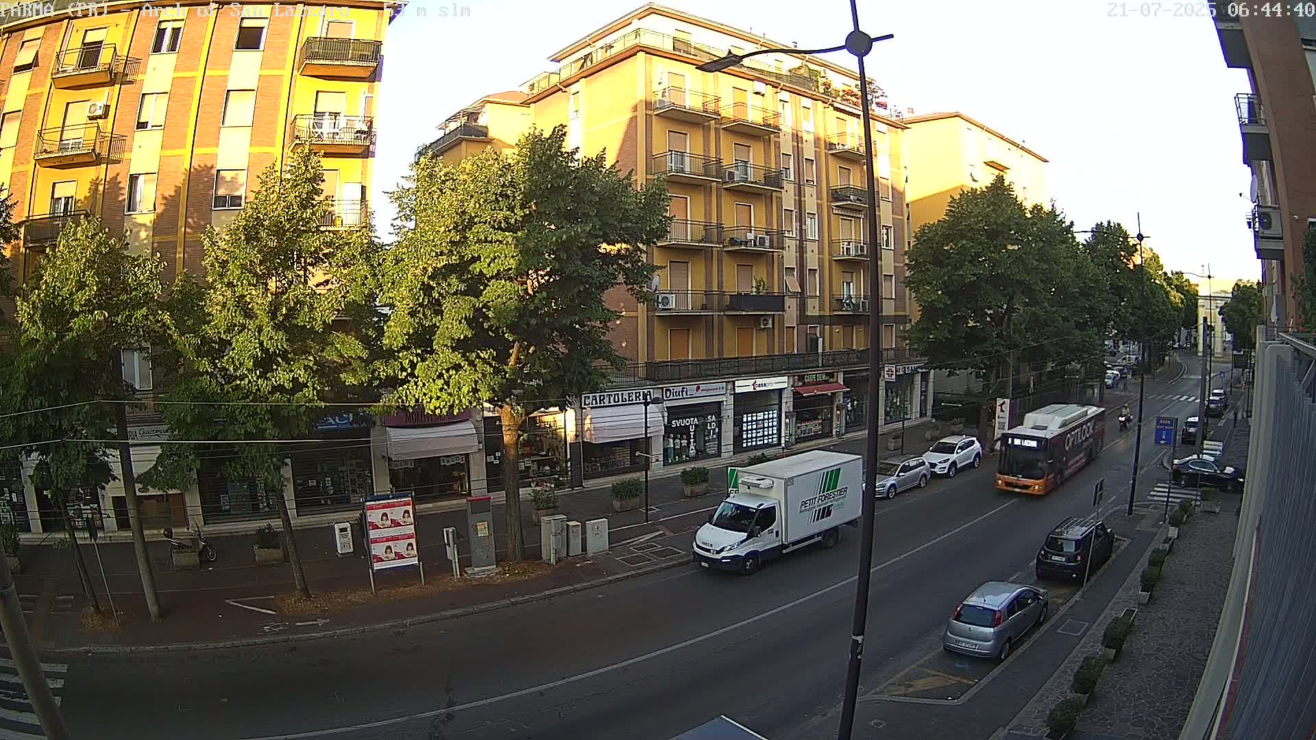 Parma, Arch Of San Lazzaro Live Cam - Emilia-Romagna, Italy