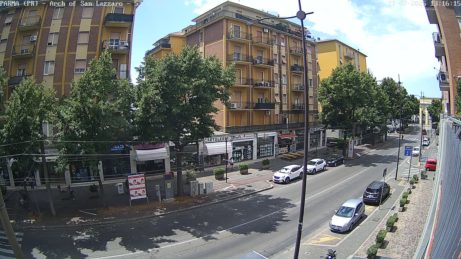 Parma, Arch Of San Lazzaro Live Cam - Emilia-Romagna, Italy