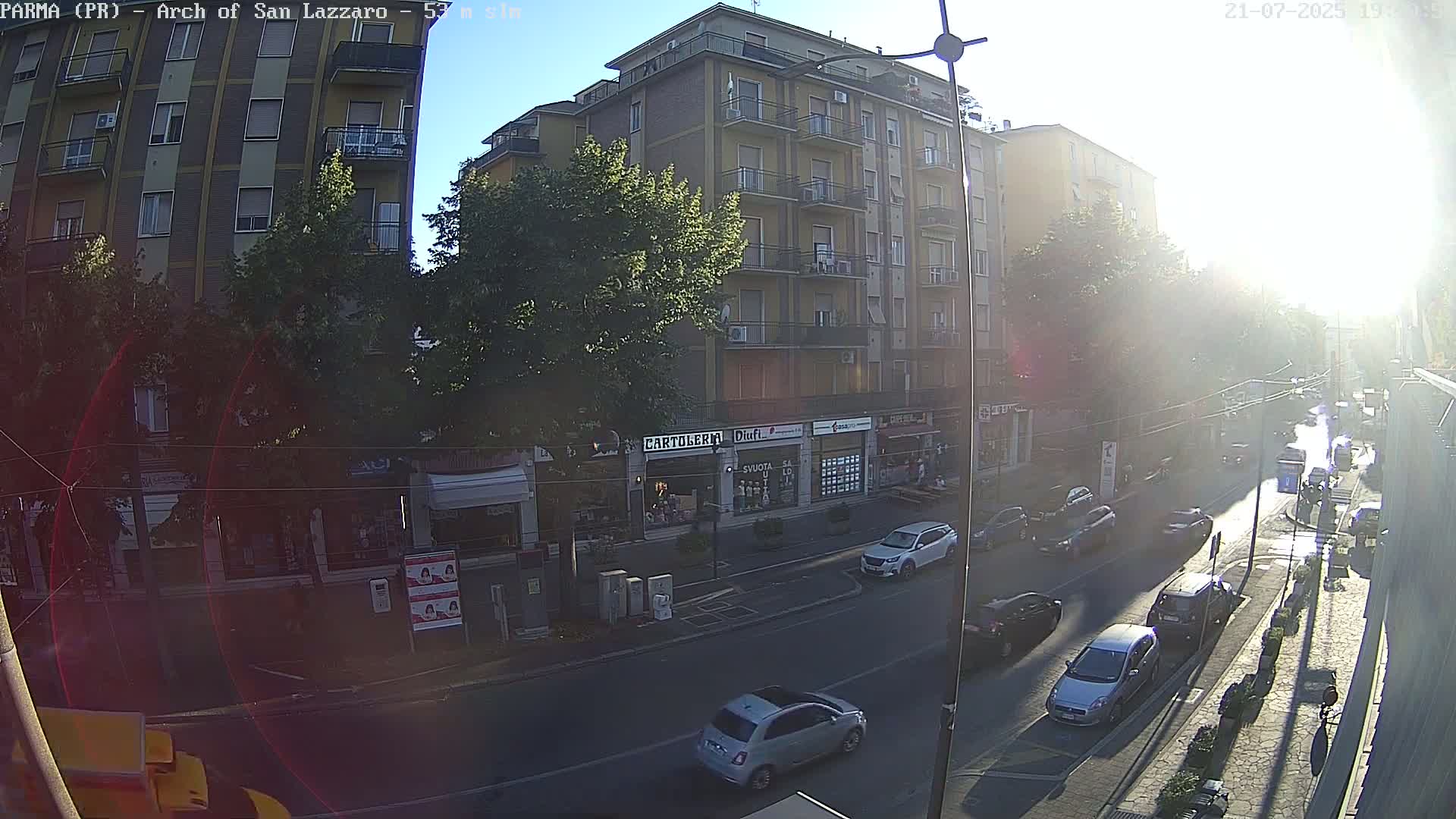 Parma, Arch Of San Lazzaro Live Cam - Emilia-Romagna, Italy