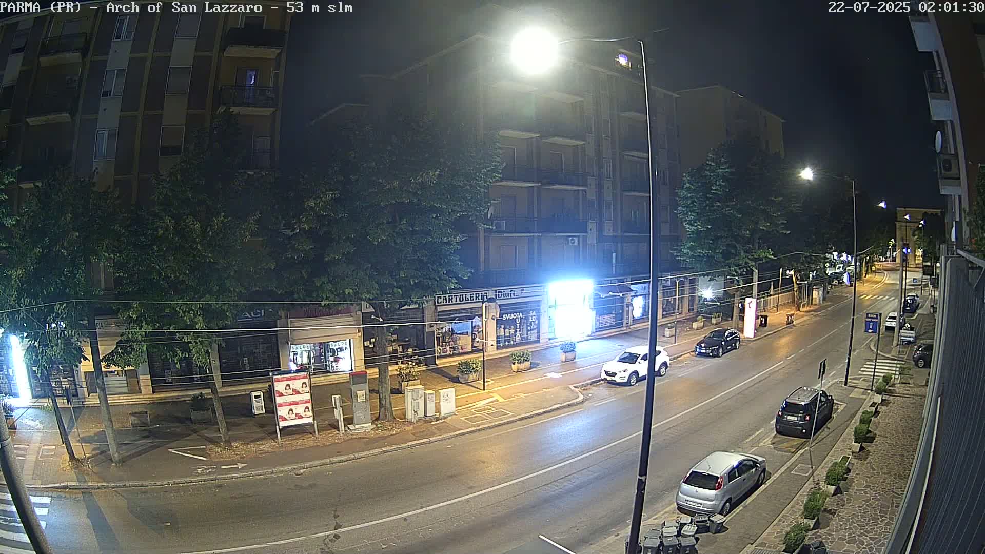 Parma, Arch Of San Lazzaro Live Cam - Emilia-Romagna, Italy