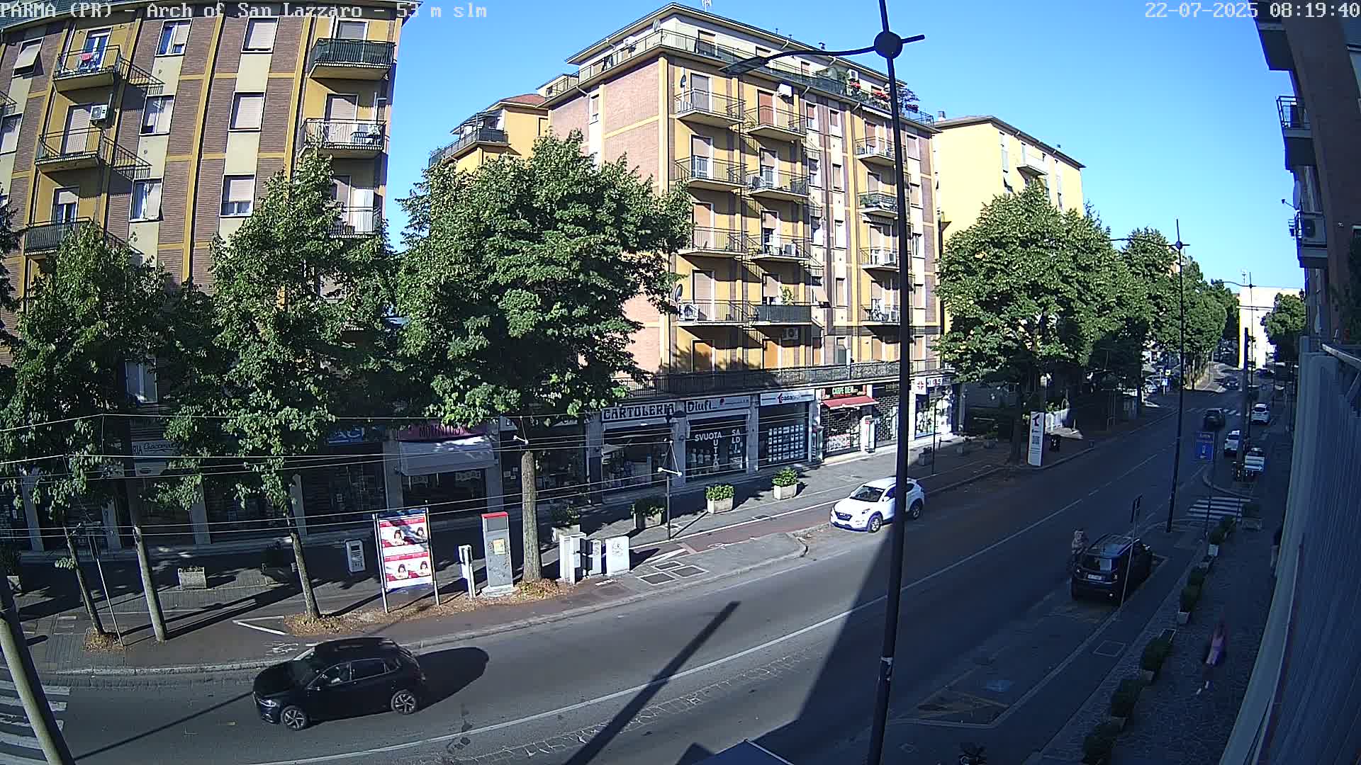 Parma, Arch Of San Lazzaro Live Cam - Emilia-Romagna, Italy