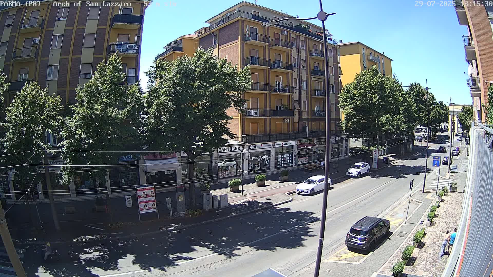 Parma, Arch Of San Lazzaro Live Cam - Emilia-Romagna, Italy