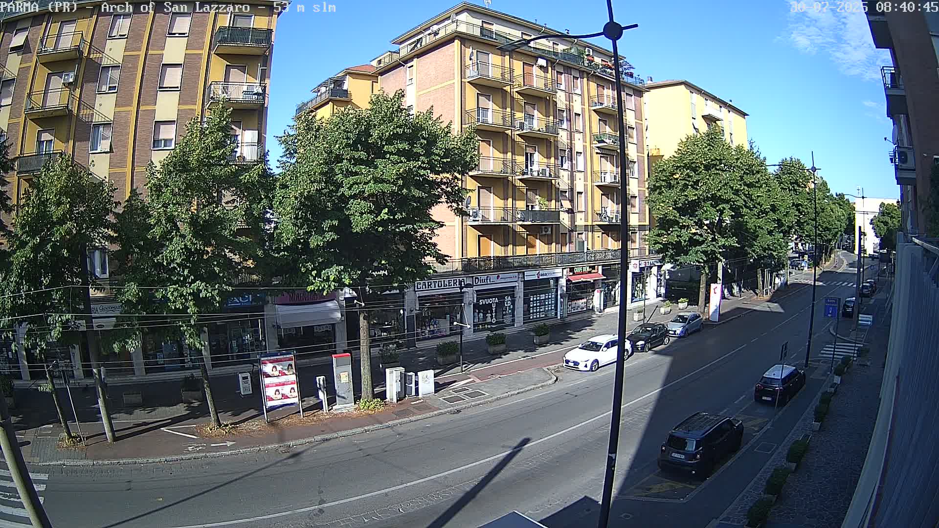 Parma, Arch Of San Lazzaro Live Cam - Emilia-Romagna, Italy