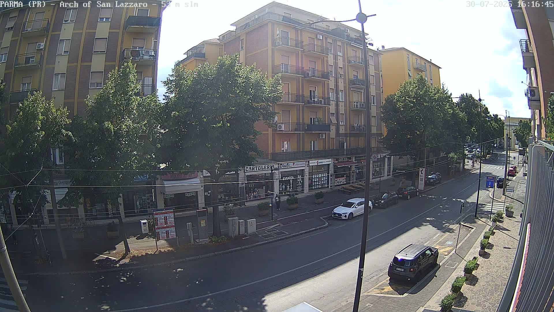 Parma, Arch Of San Lazzaro Live Cam - Emilia-Romagna, Italy
