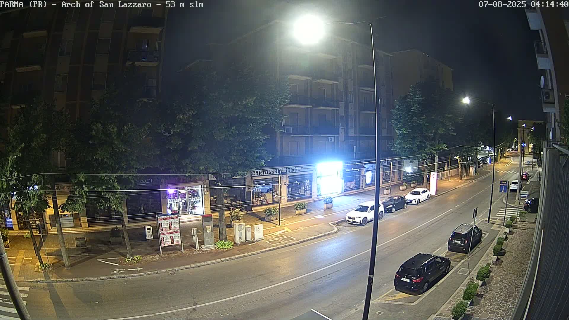 Parma, Arch Of San Lazzaro Live Cam - Emilia-Romagna, Italy