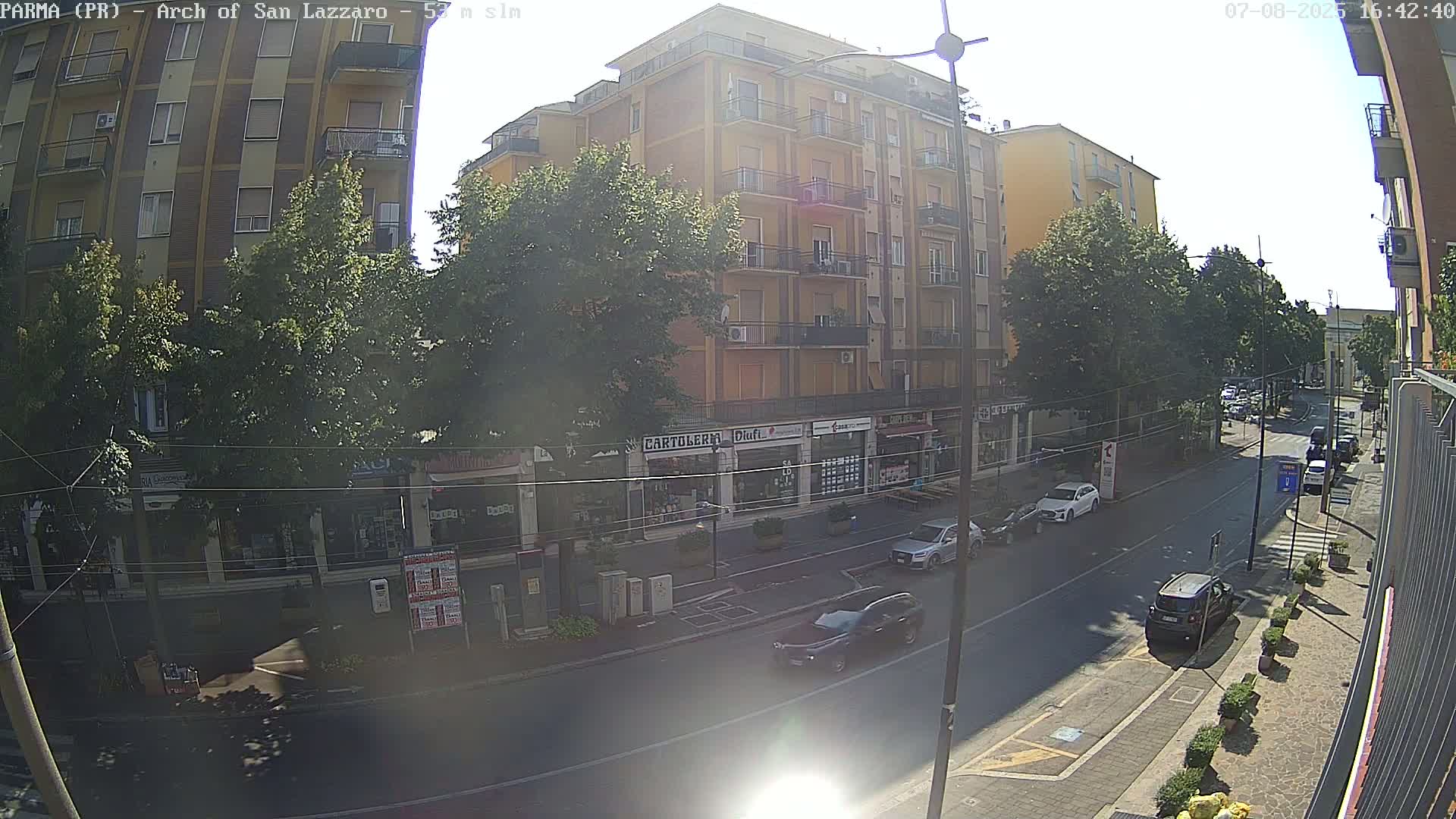 Parma, Arch Of San Lazzaro Live Cam - Emilia-Romagna, Italy