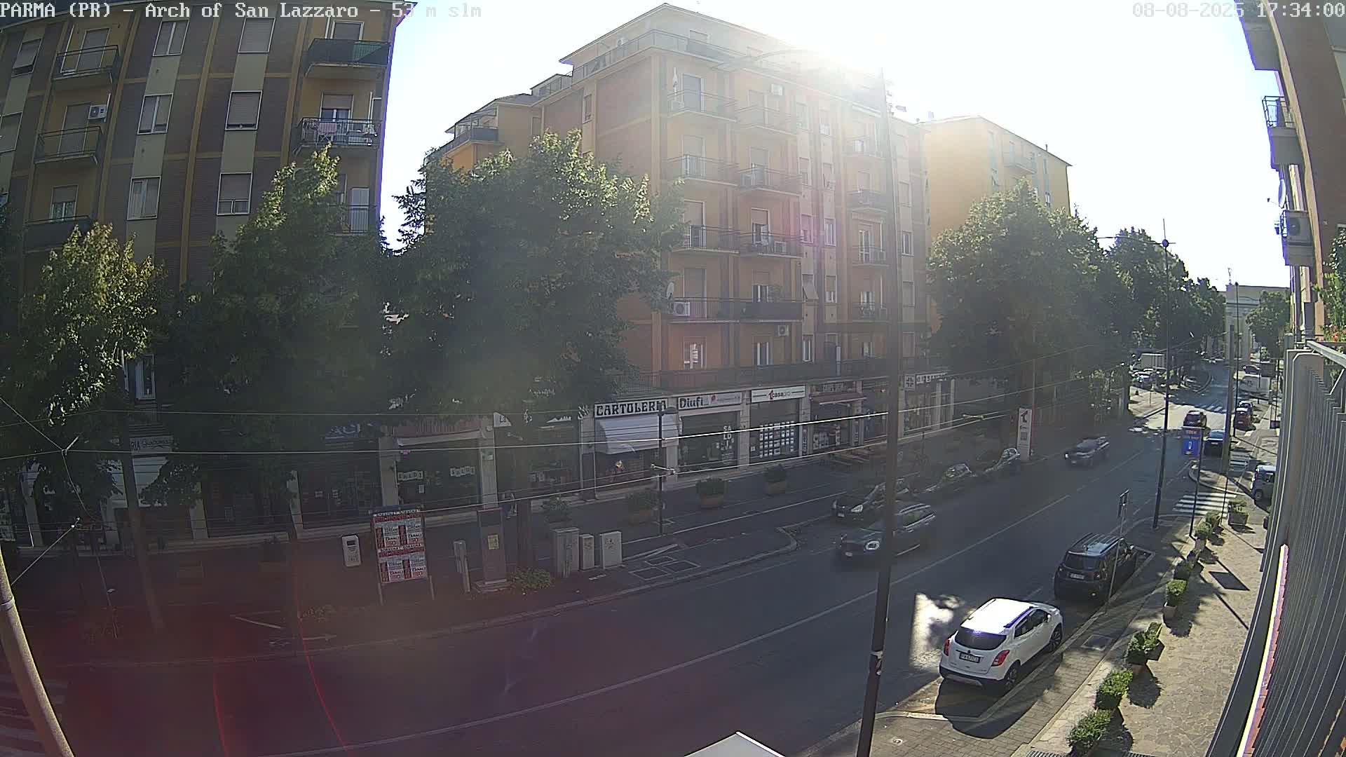 Parma, Arch Of San Lazzaro Live Cam - Emilia-Romagna, Italy