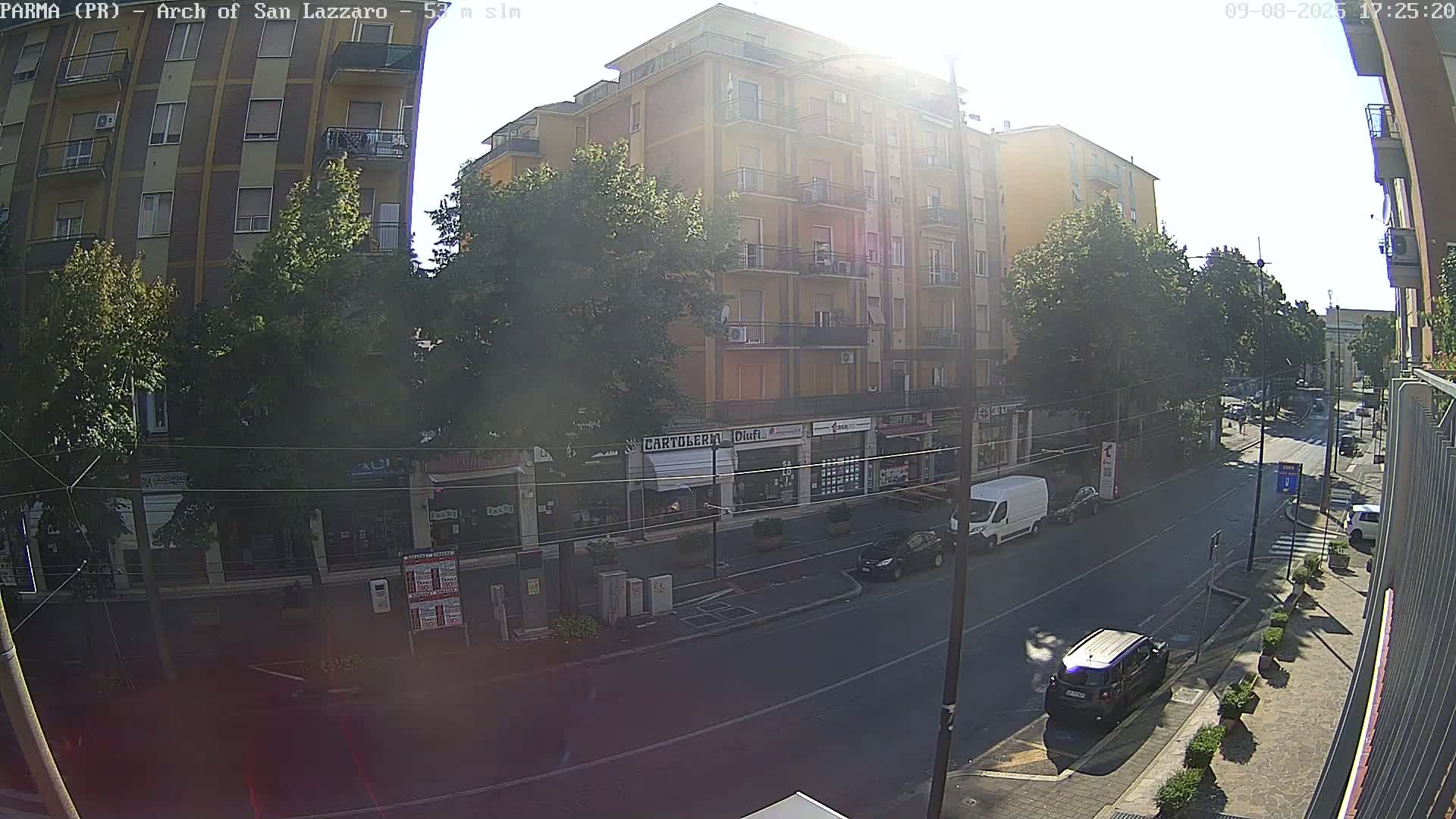 Parma, Arch Of San Lazzaro Live Cam - Emilia-Romagna, Italy